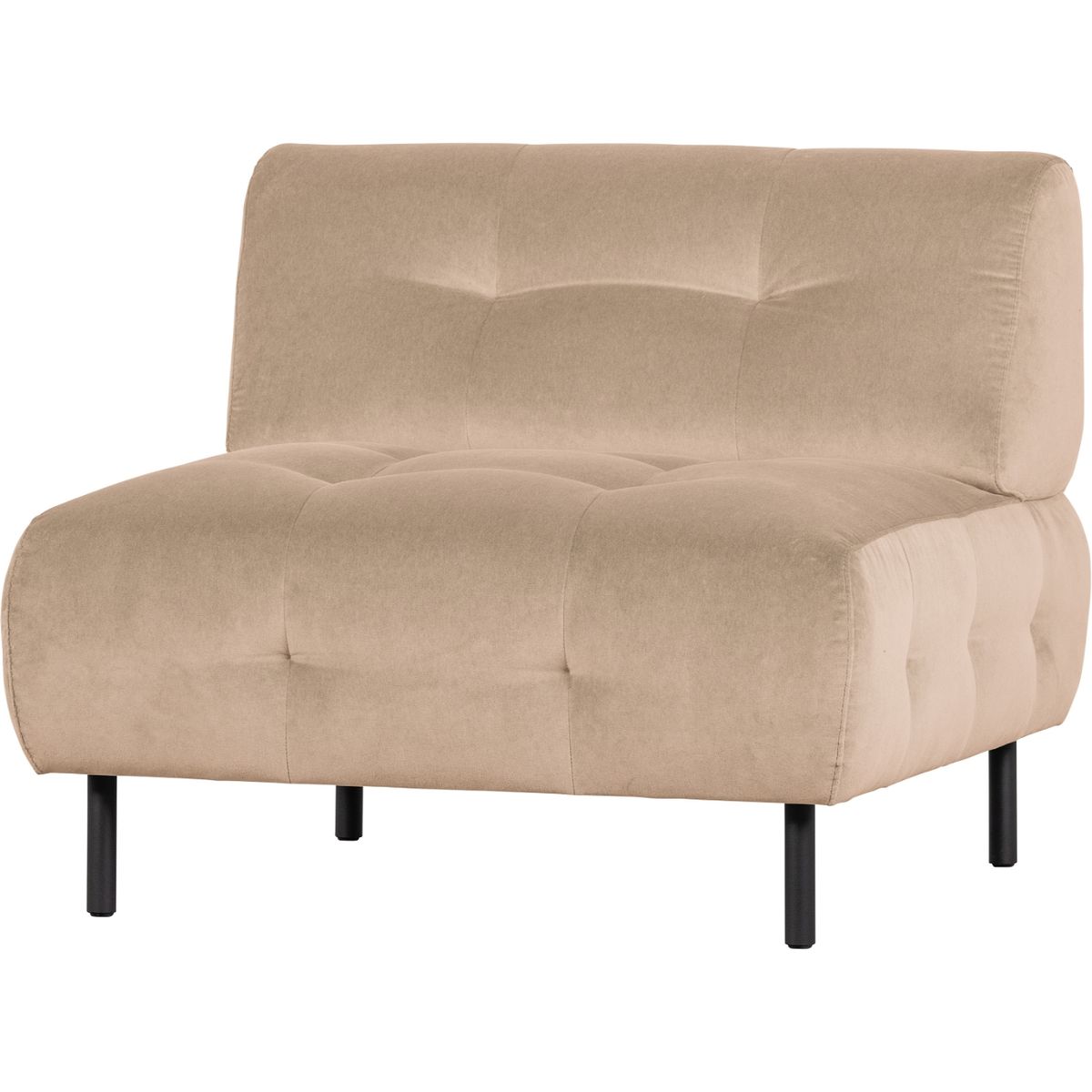 Lloyd, Loungestol, beige, H75x90x90 cm