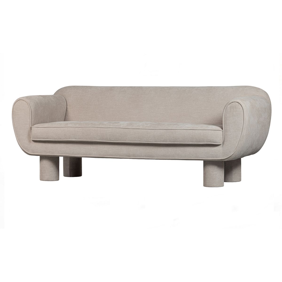 Bodi, 2-personers sofa, natur, H71x79x186 cm