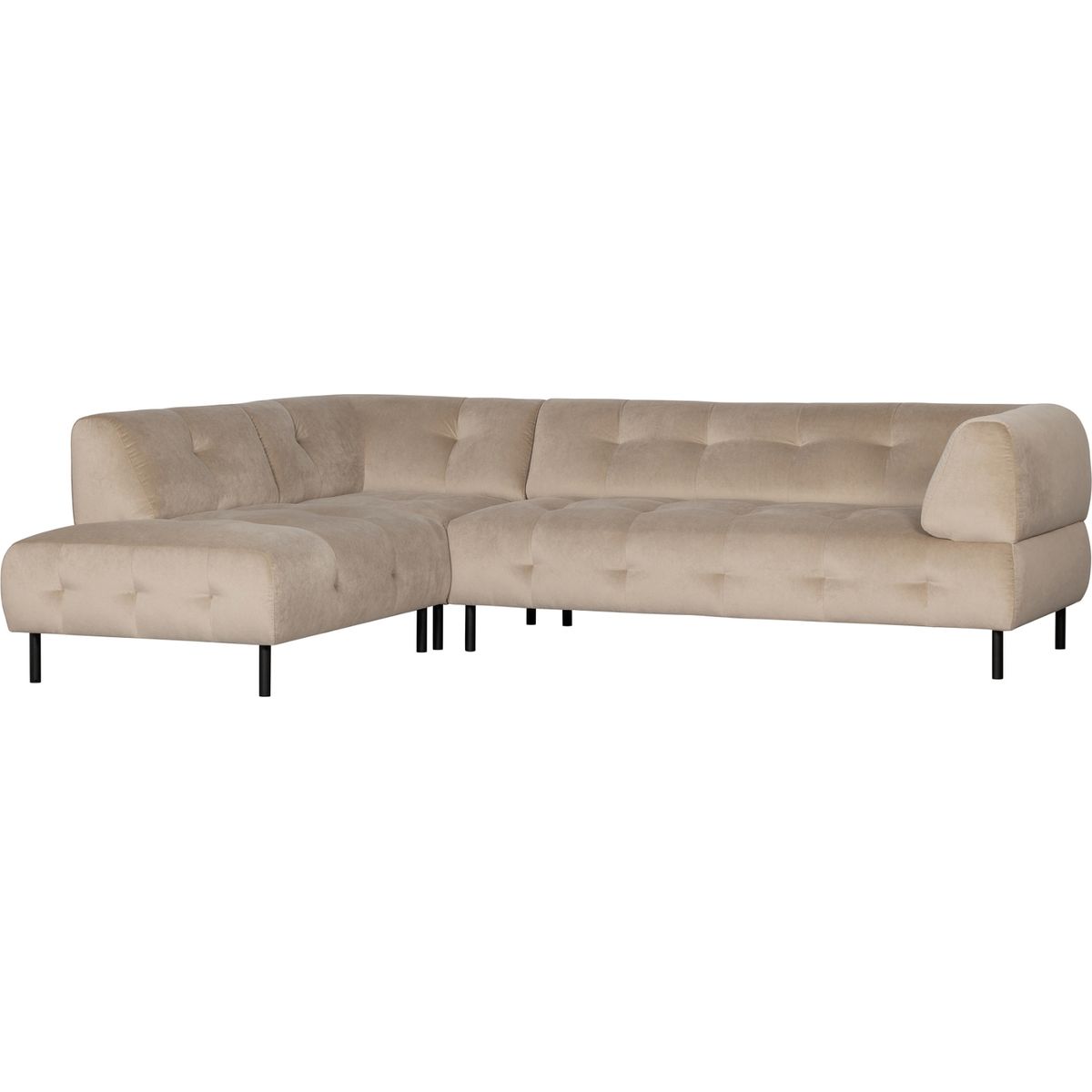 Lloyd, Hjørnesofa venstrevendt, beige, H77x205x267 cm