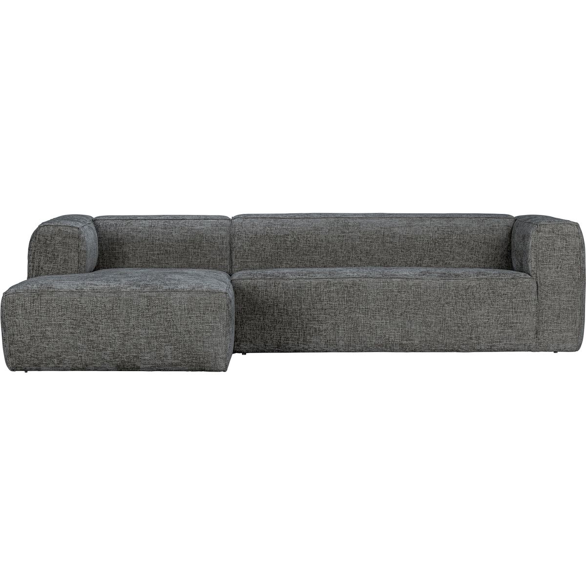 Bean, Hjørnesofa venstrevendt, mørkegrå, H73x175x305 cm, stof