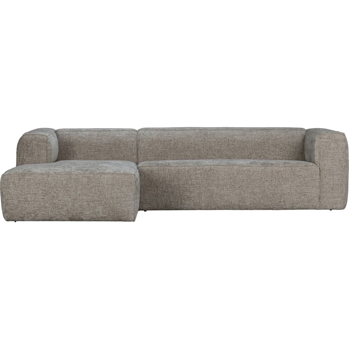 Bean, Hjørnesofa venstrevendt, lysebeige, H73x175x305 cm, stof