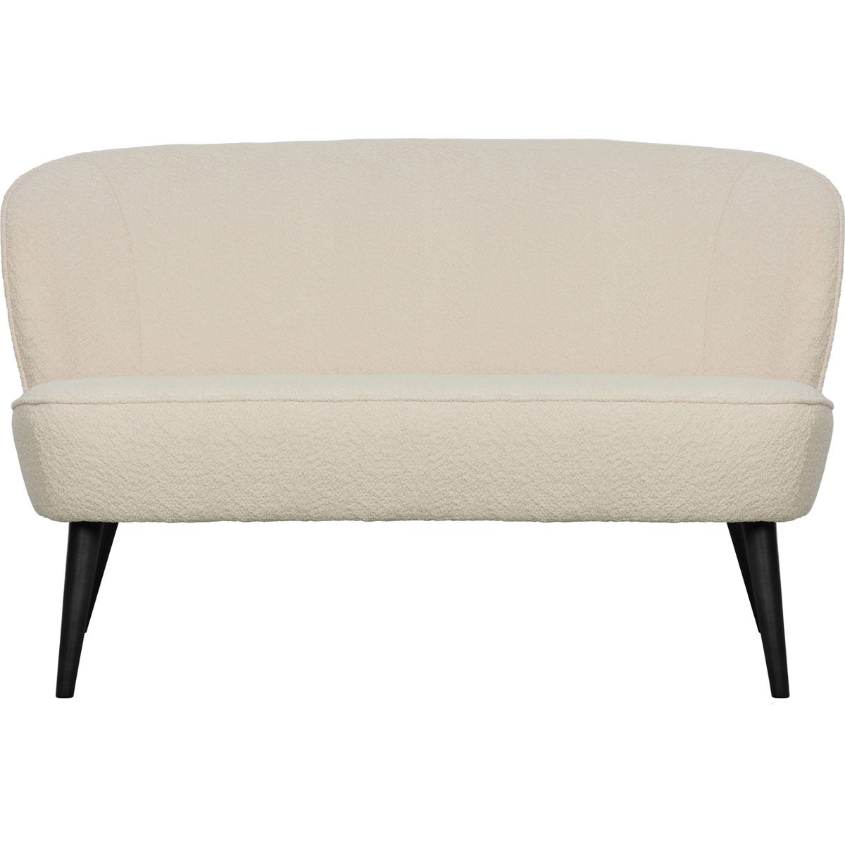 Sara, 2-personers sofa, hvid, H73x110x72 cm