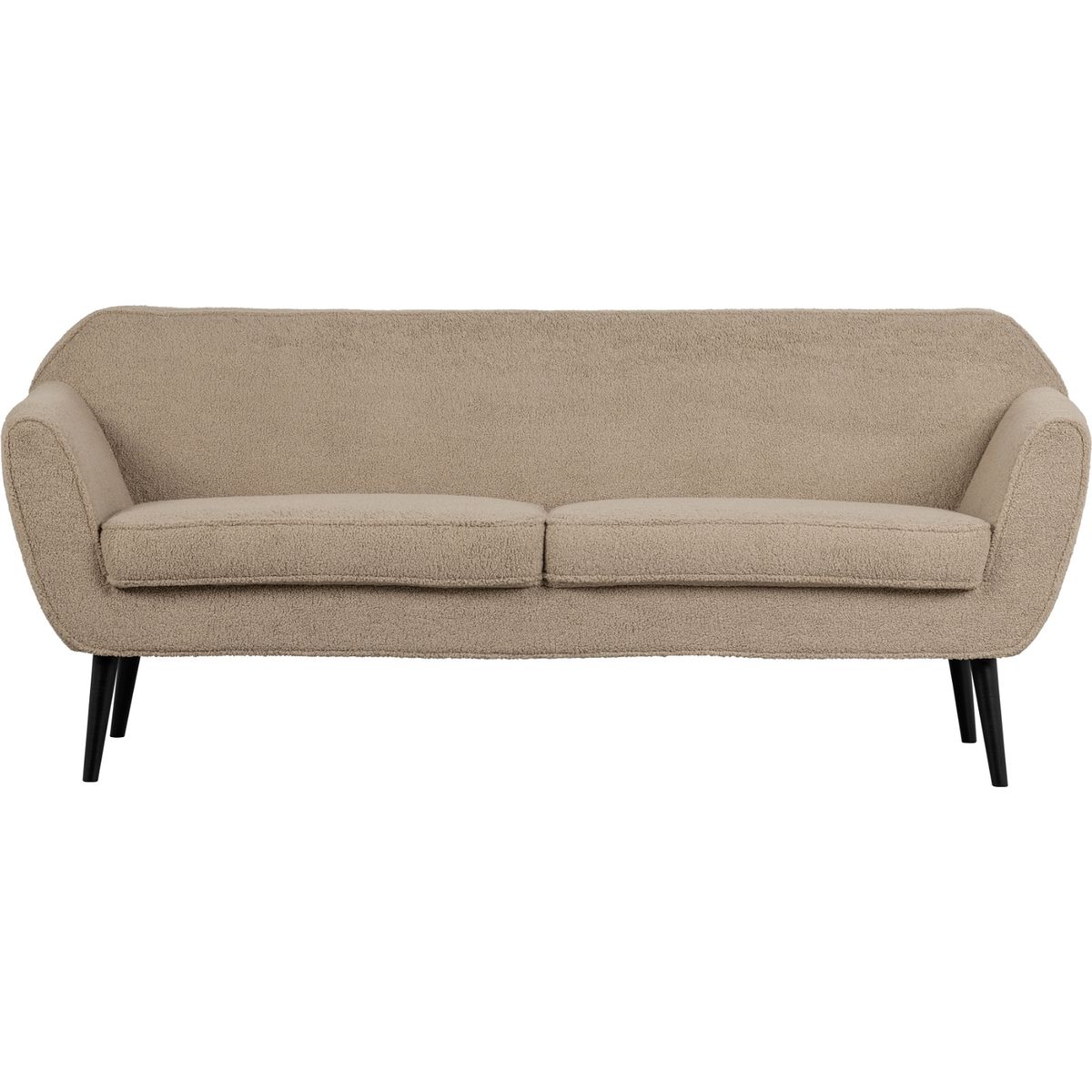 Rocco, Loungesofa, sandfarve, H75x187x82 cm