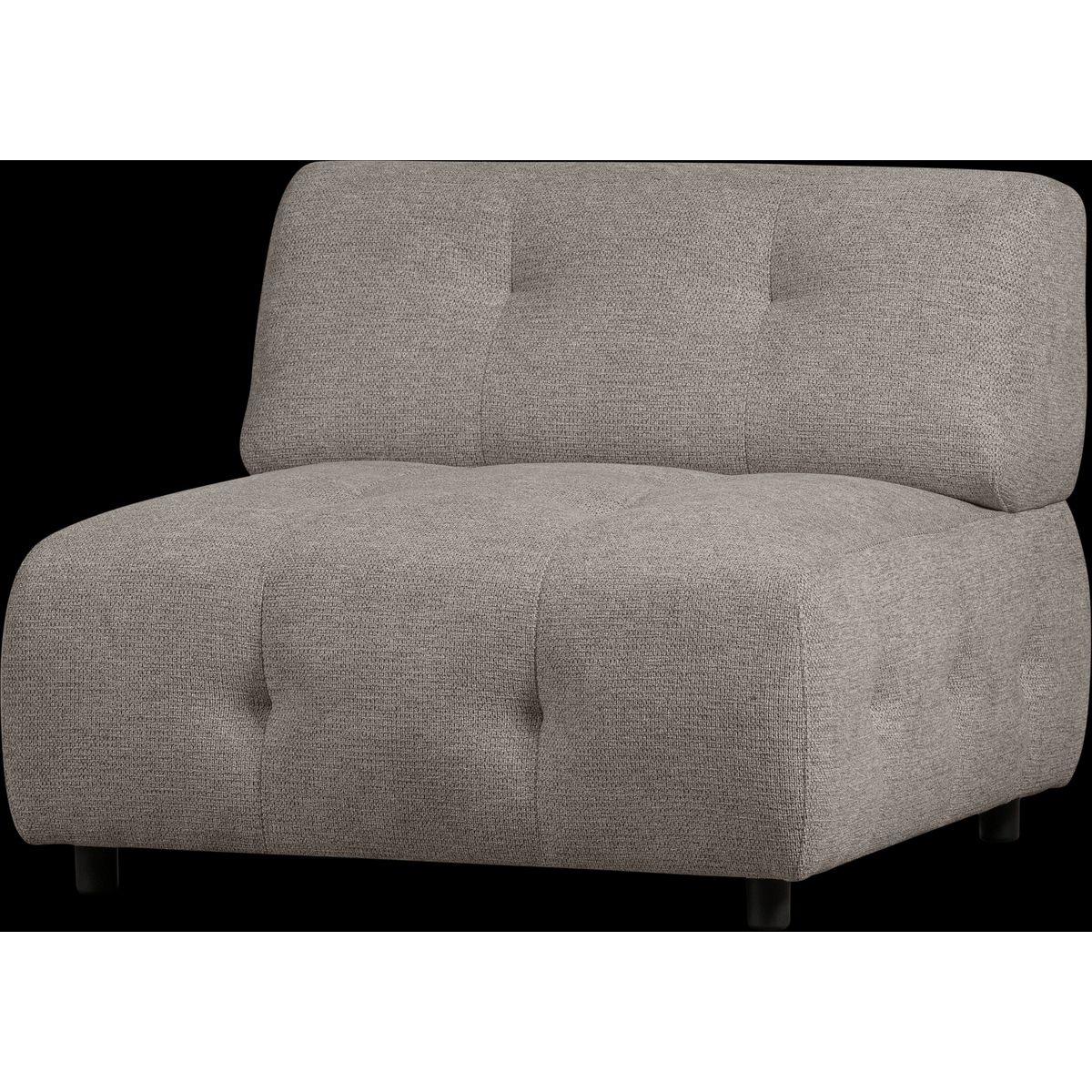 Louis Modulære sofa 1,5-sæder, chenille lysegrøn H73x90x90 cm