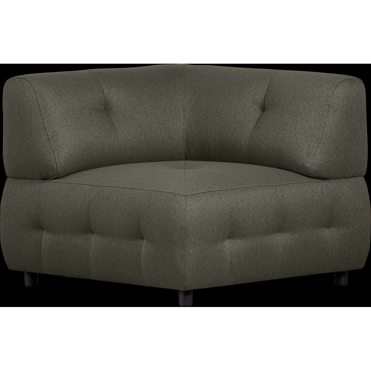 Louis Modulære sofa Hjørneelement, vævet stof grøn H73x90x90 cm