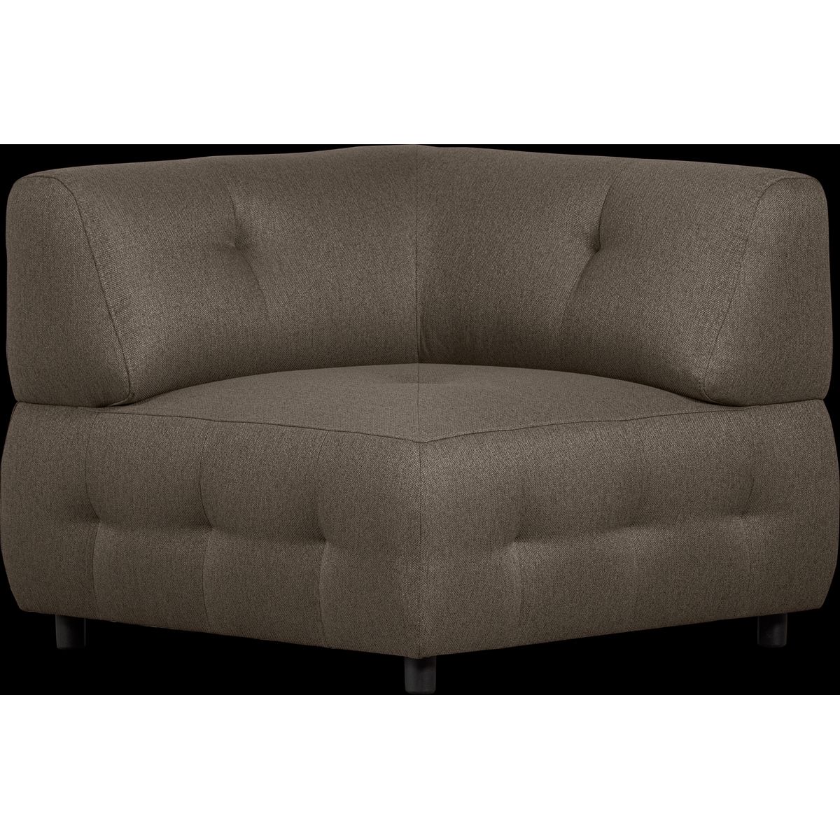 Louis Modulære sofa Hjørneelement, vævet stof lysegrøn H73x90x90 cm