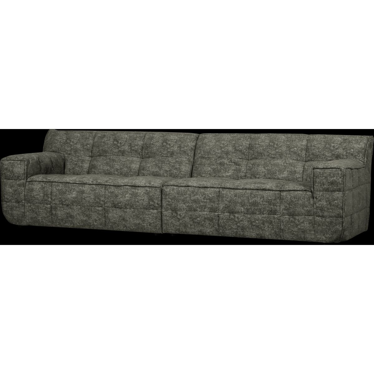 Timor, 4-personers sofa, varm grøn, H81x92x297 cm