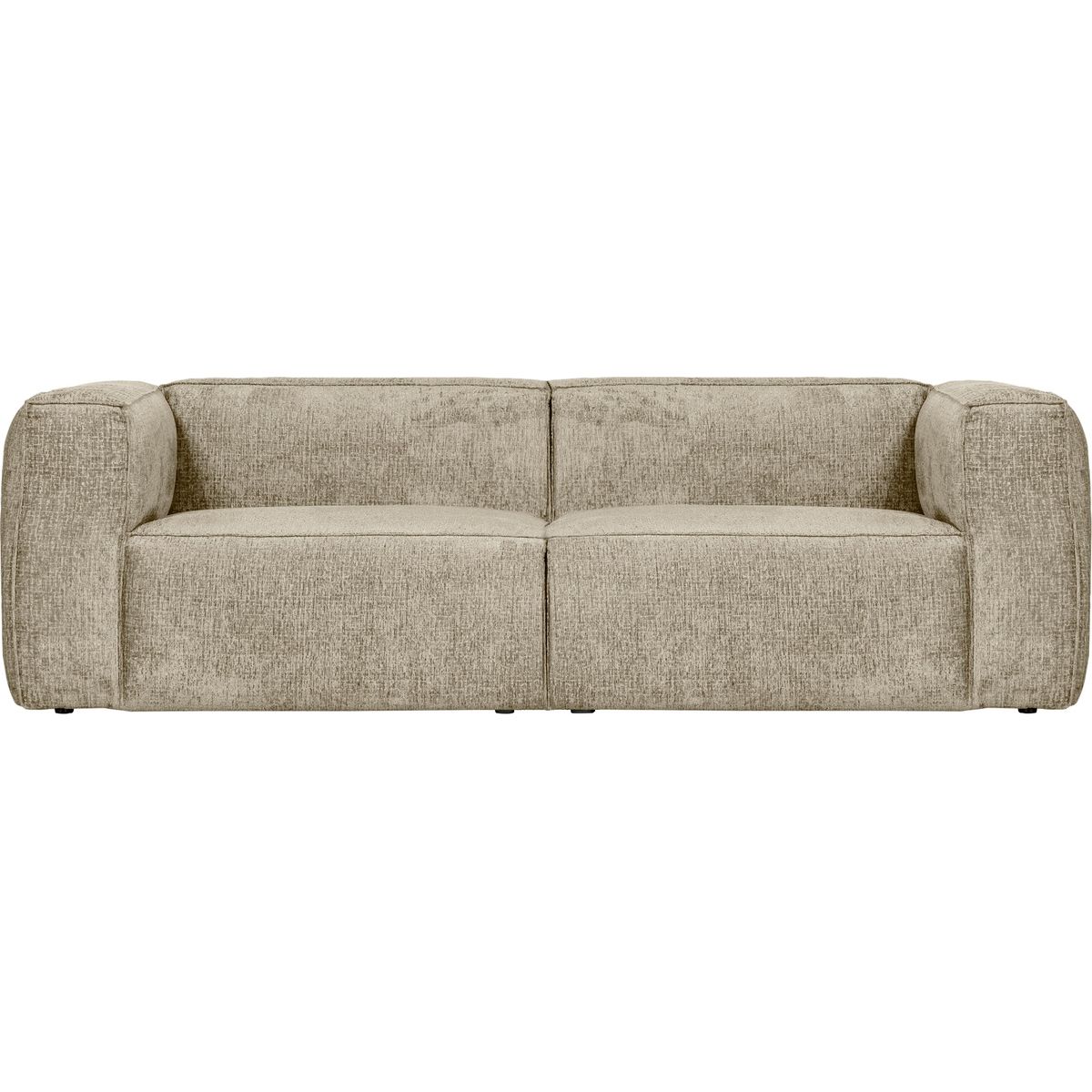 Bean, 4-personers sofa, creme, H73x96x246 cm