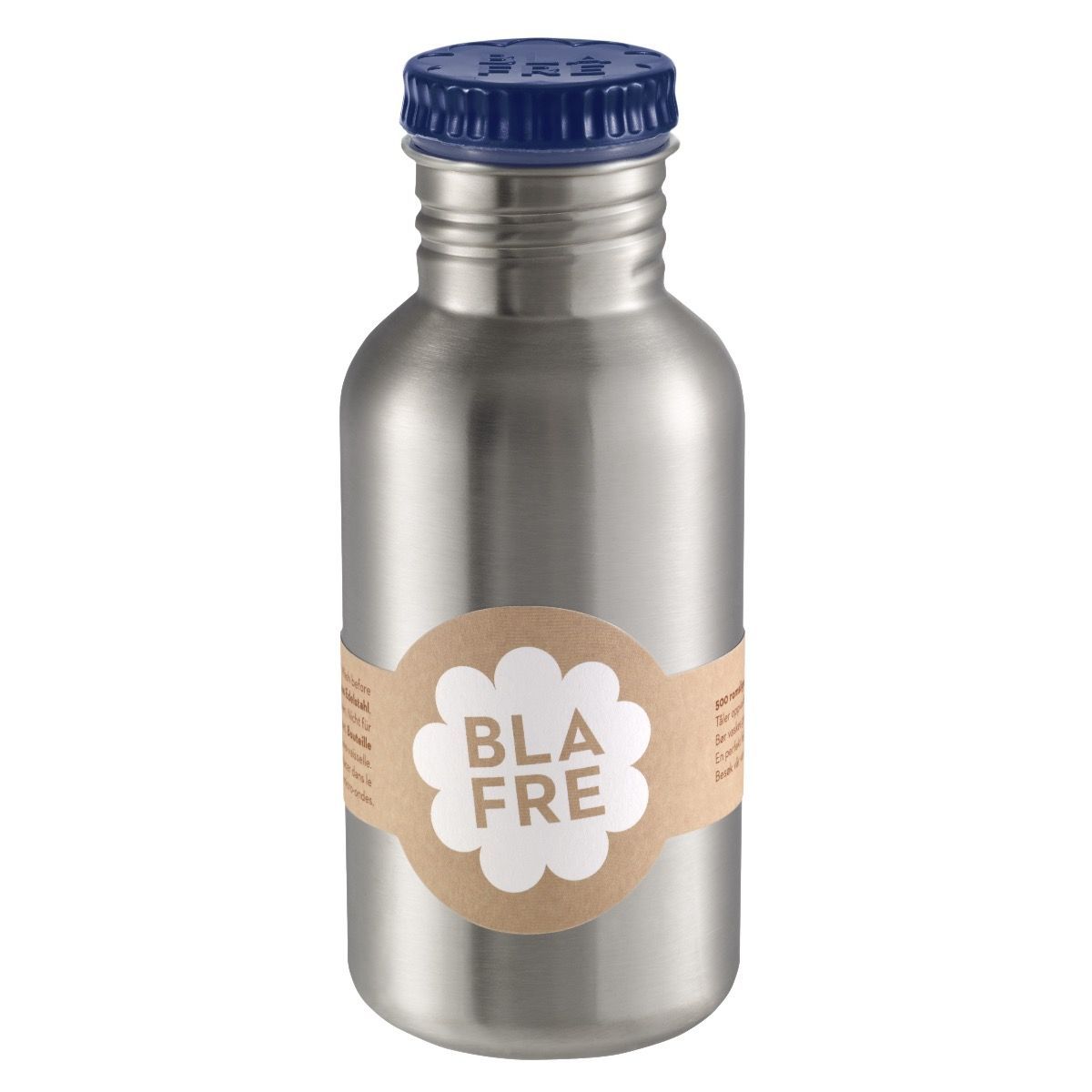 Blafre Stålflaske 500ml - Marineblå