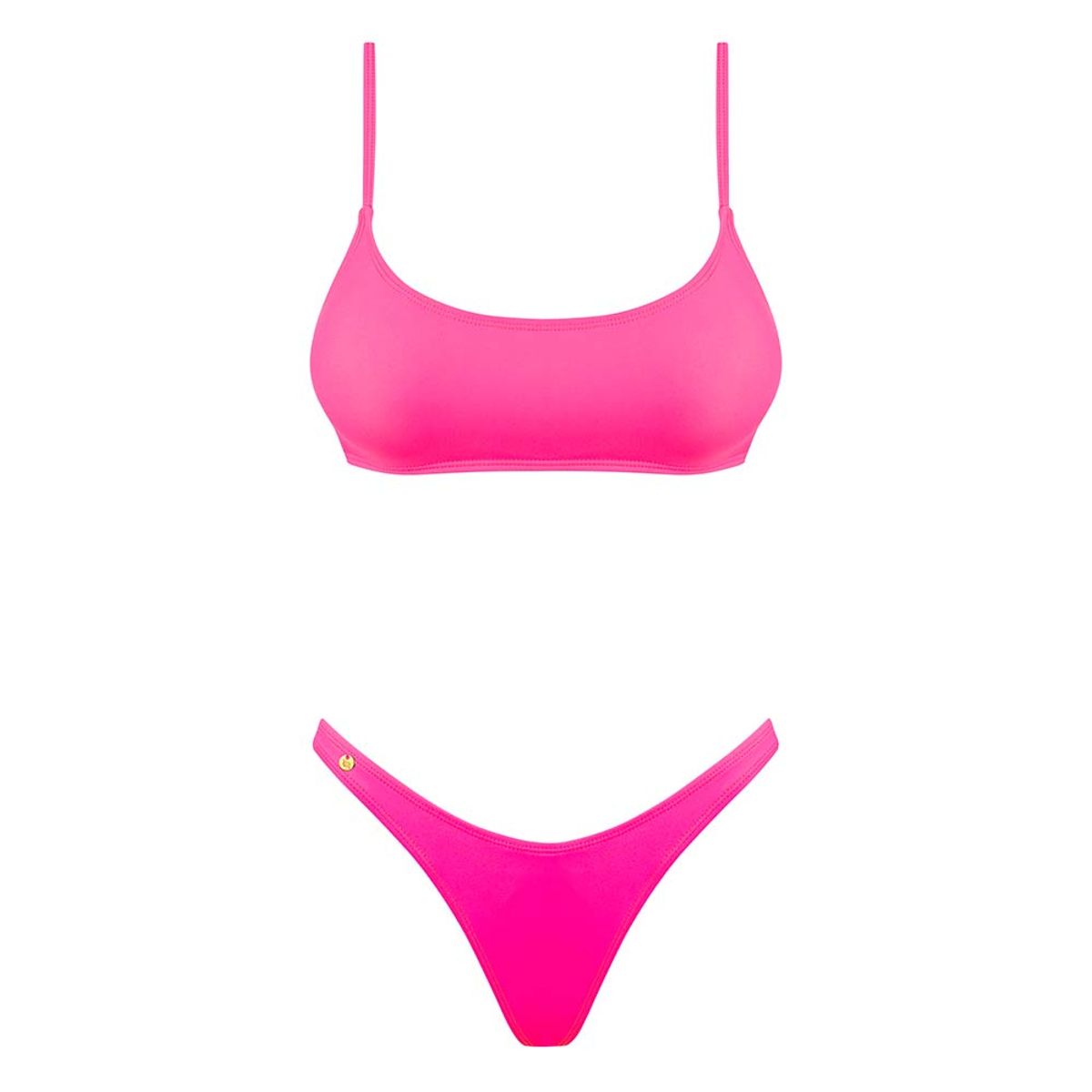 Obsessive Mexico Beach Bikini Neon-Pink - M