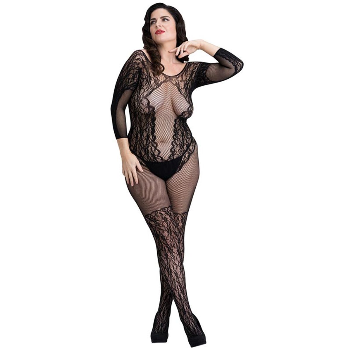 Fifty Shades of Grey Captivate Catsuit Sort - L/XL