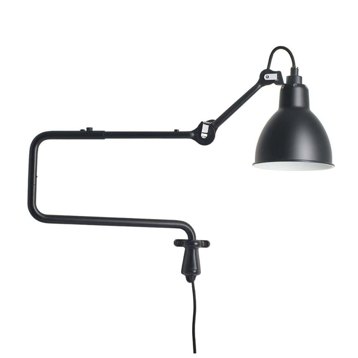 303 Væglampe Sort - Lampe Gras