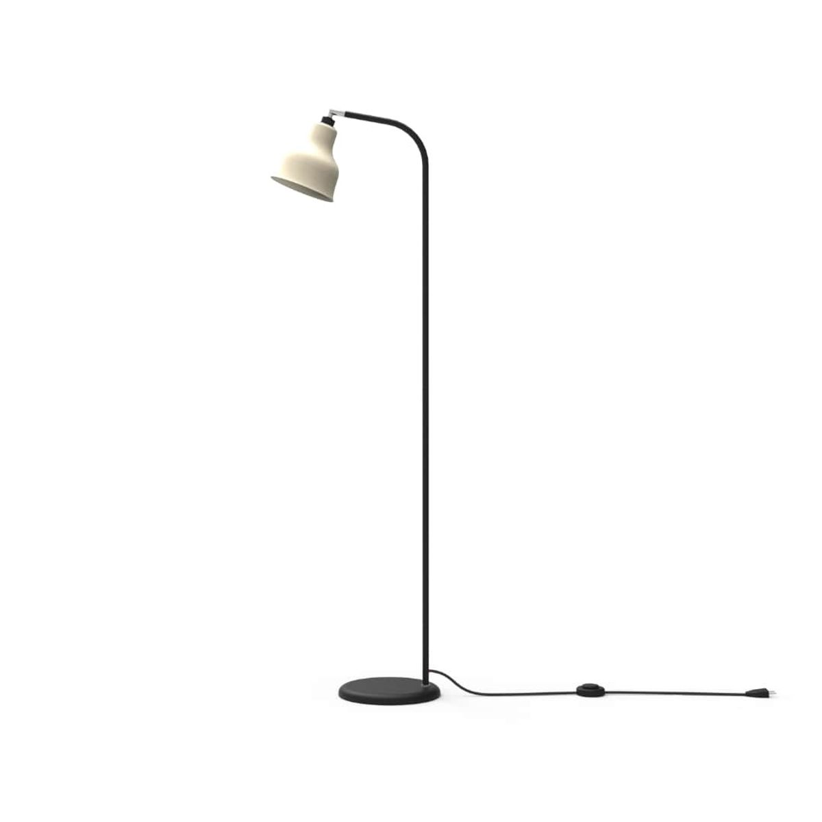 Avra Gulvlampe Sort/Creme - NUAD