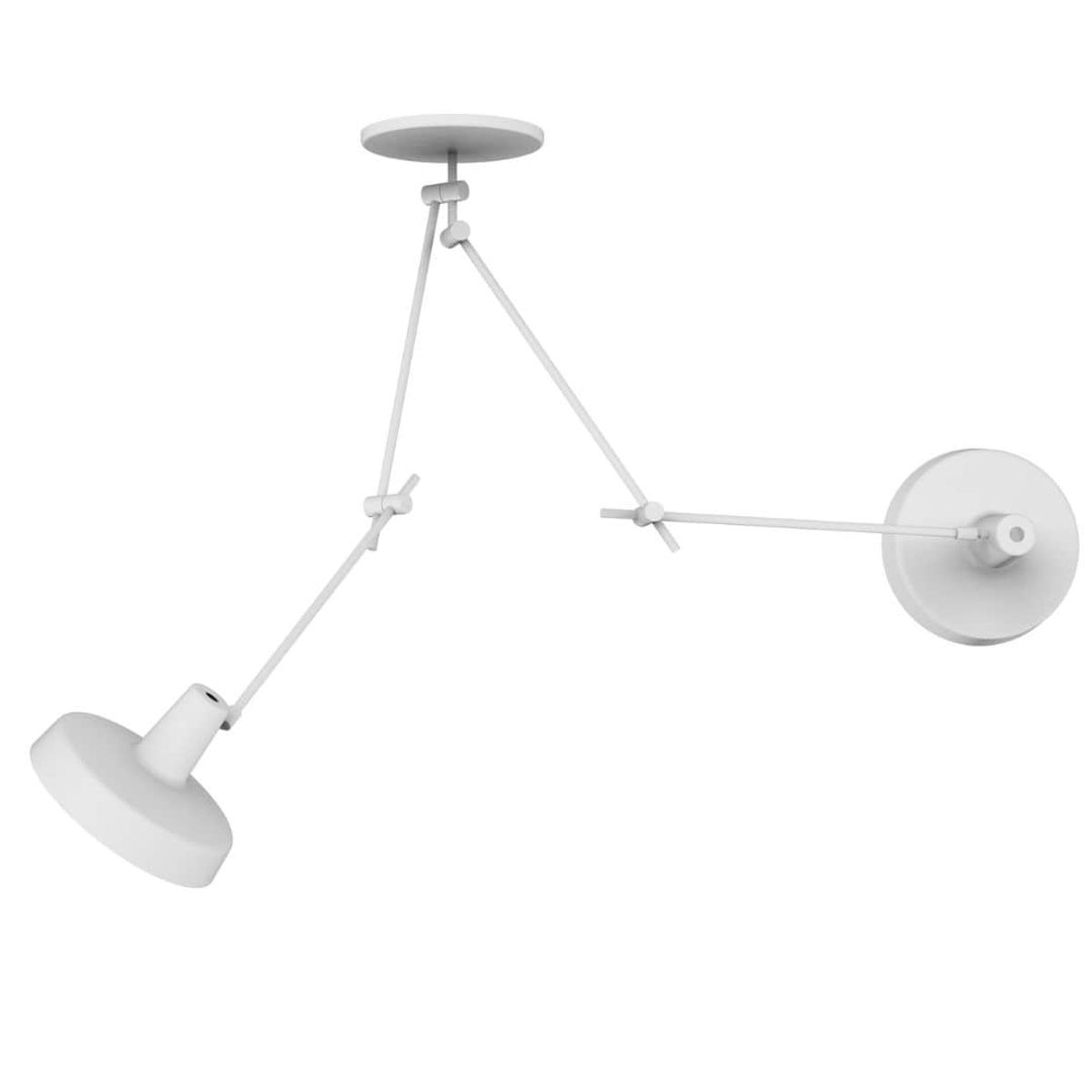 Arigato Loftlampe Dobbelt Hvid - Grupa Products