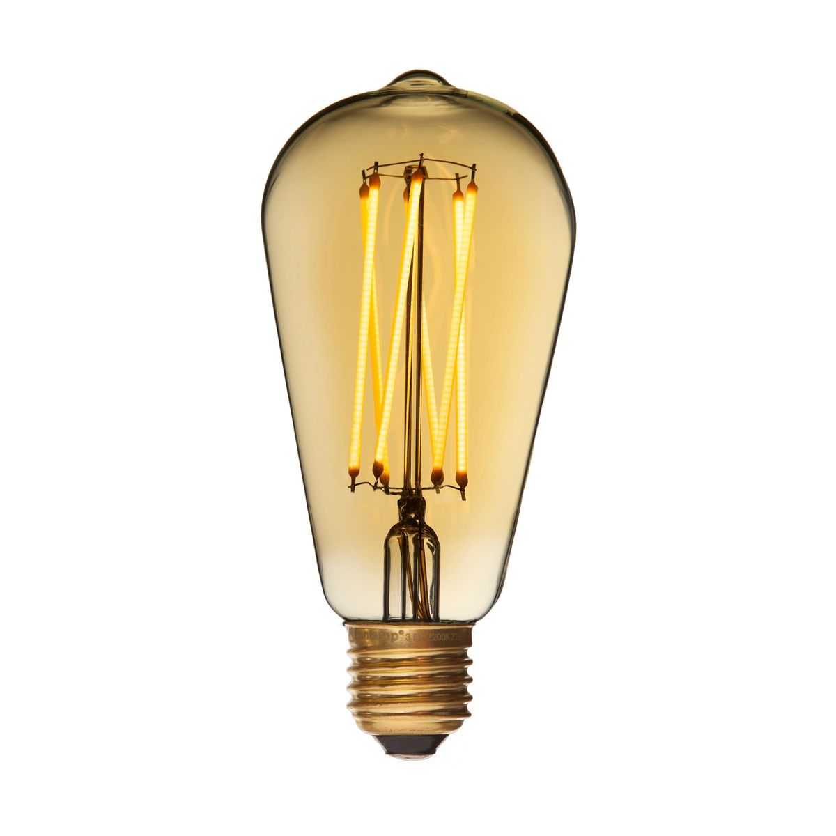 E27 - 4W LED Edison Gold