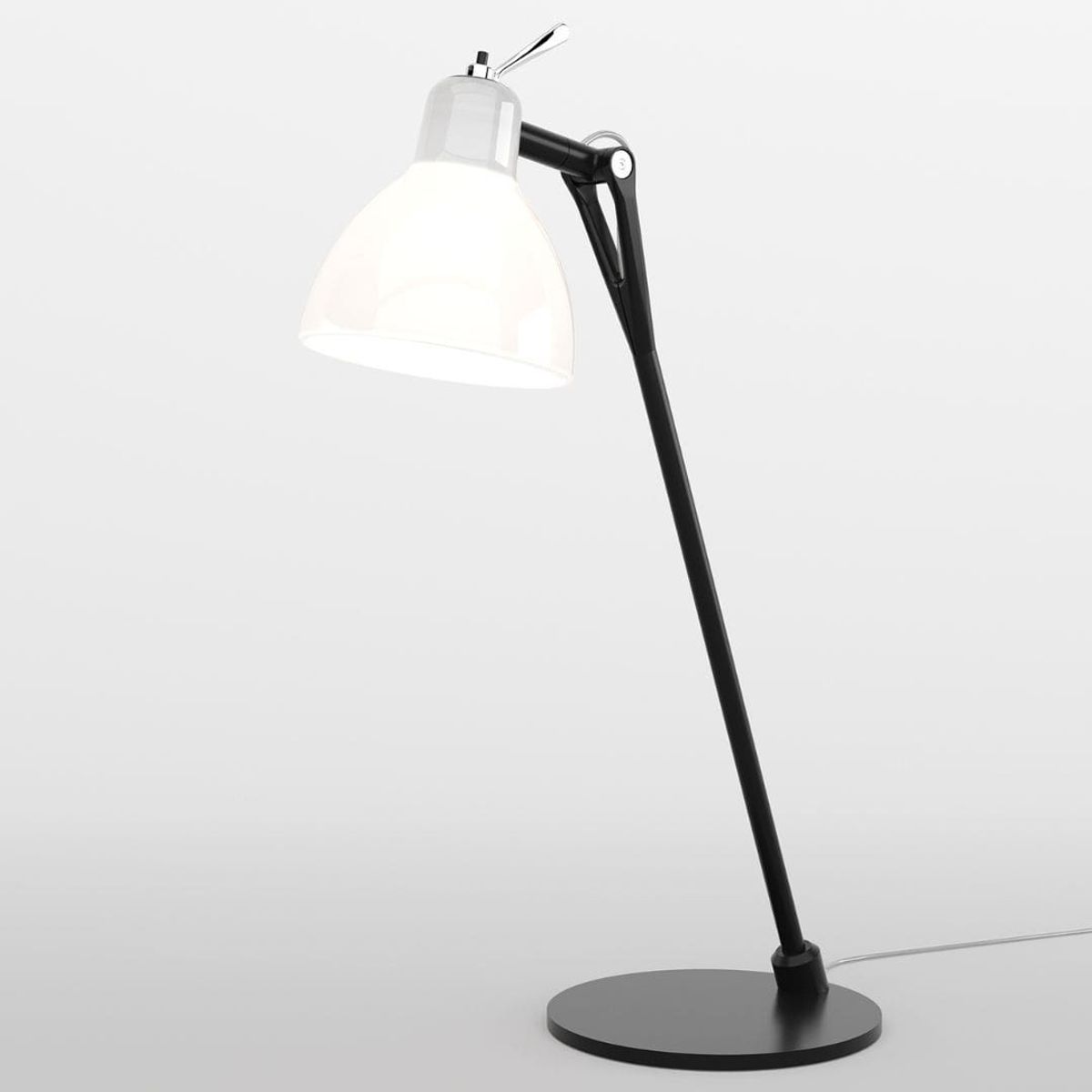 Luxy Glam T0 Bordlampe Hvid - Rotaliana