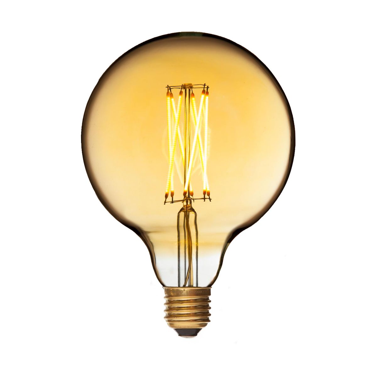 E27 - 2,5W LED Mega Edison Gold