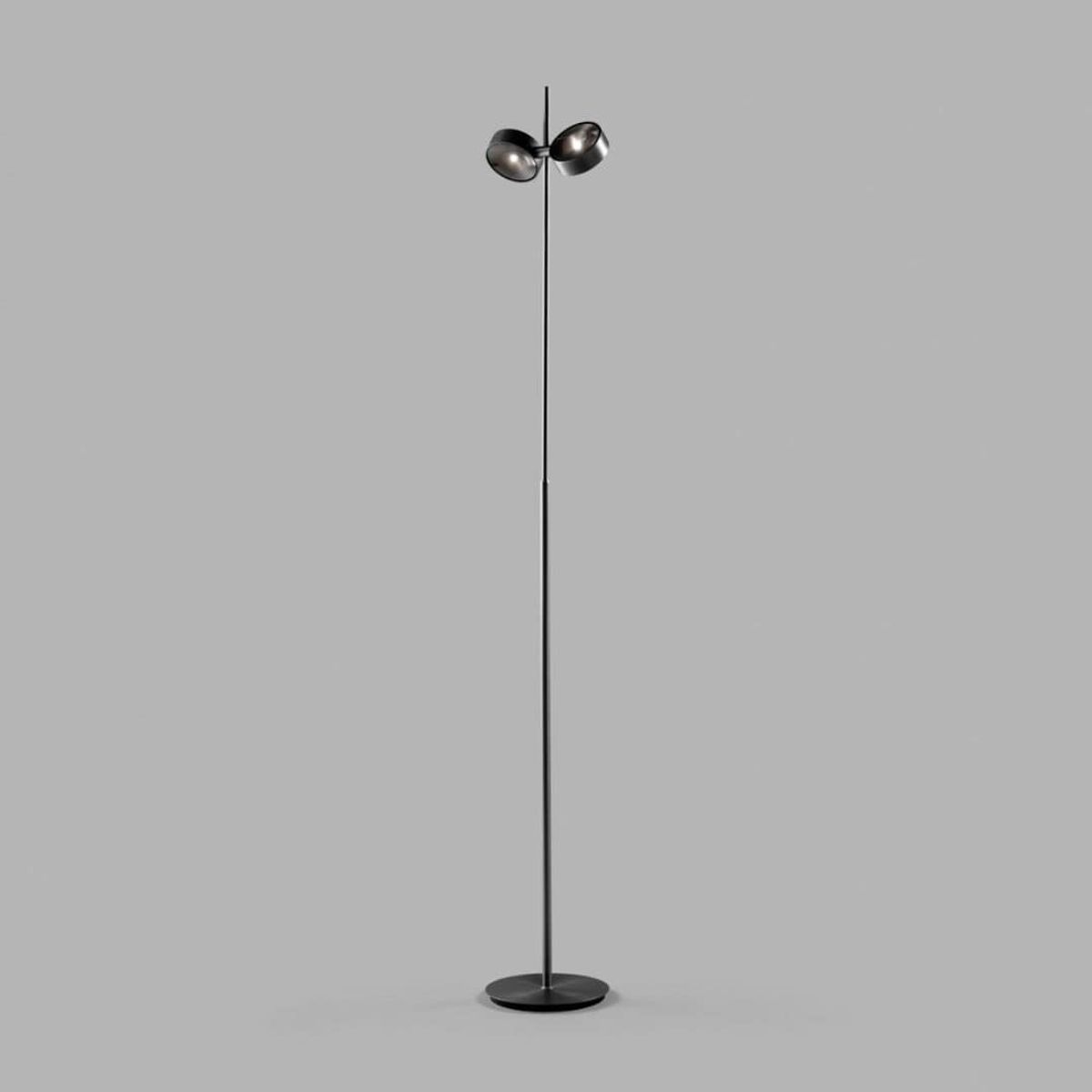 Orbit Gulvlampe Carbon Sort - LIGHT-POINT