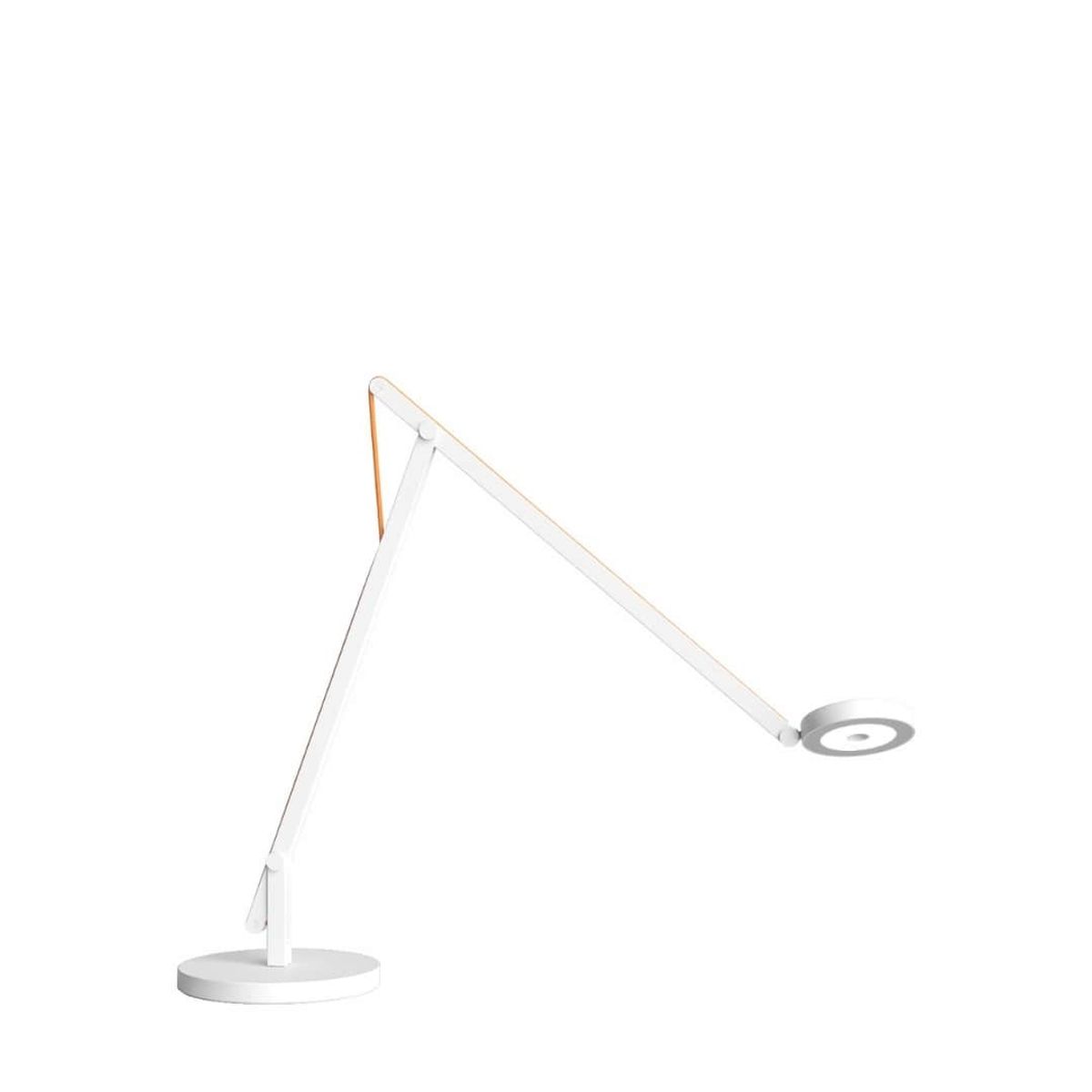 String T1 Bordlampe Mat Hvid/Orange DTW - Rotaliana