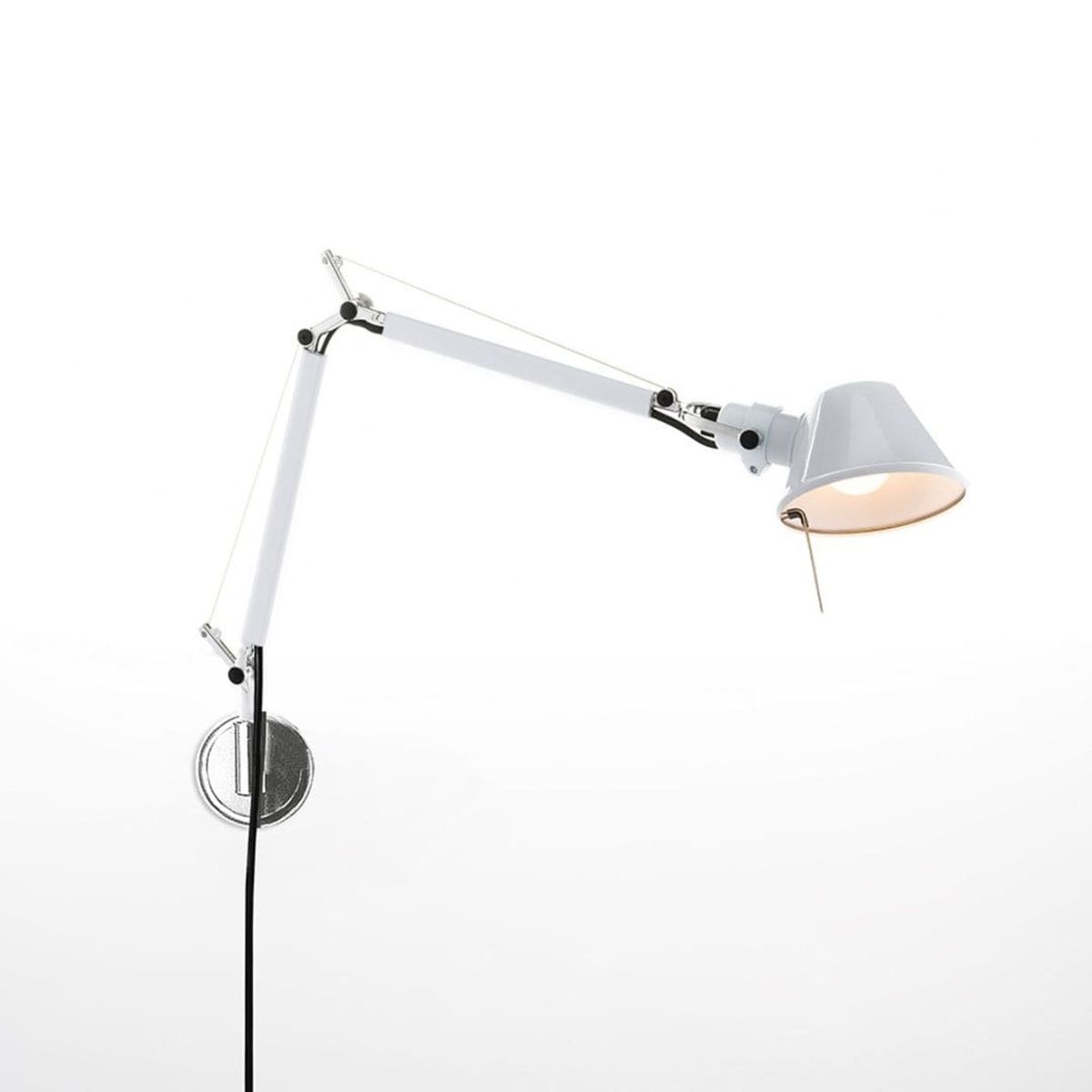 Tolomeo Micro LED Væglampe Blank Hvid - Artemide