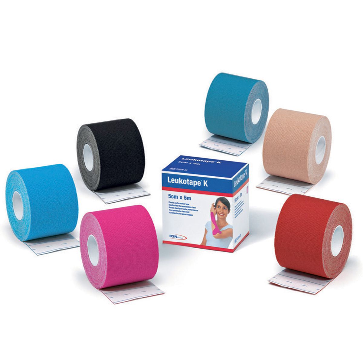 BSN Kinesiologi Tape (5cm x 5m) Blå