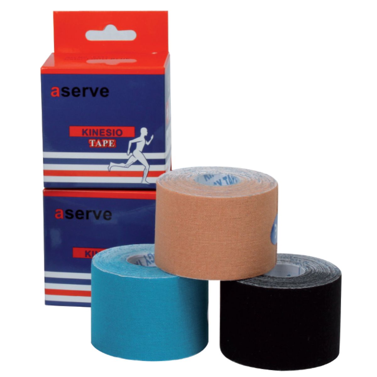 Aserve Kinesiologi Tape Hudfarve (5cm x 5m)