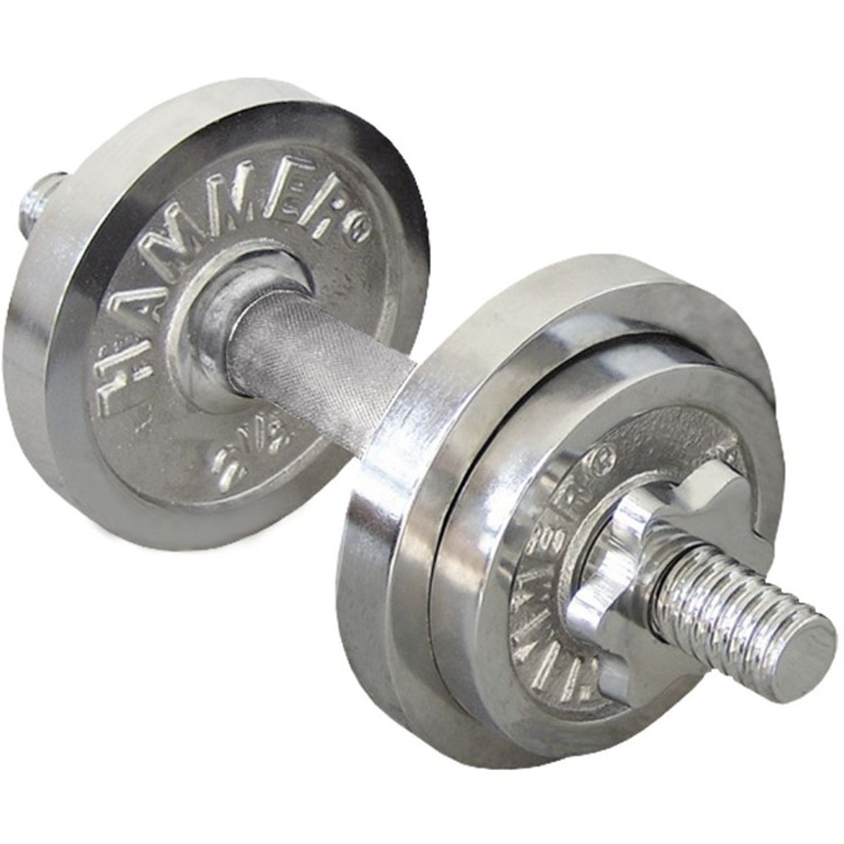 Finnlo Dumbbell Set Chrome Justerbar Håndvægt 10kg