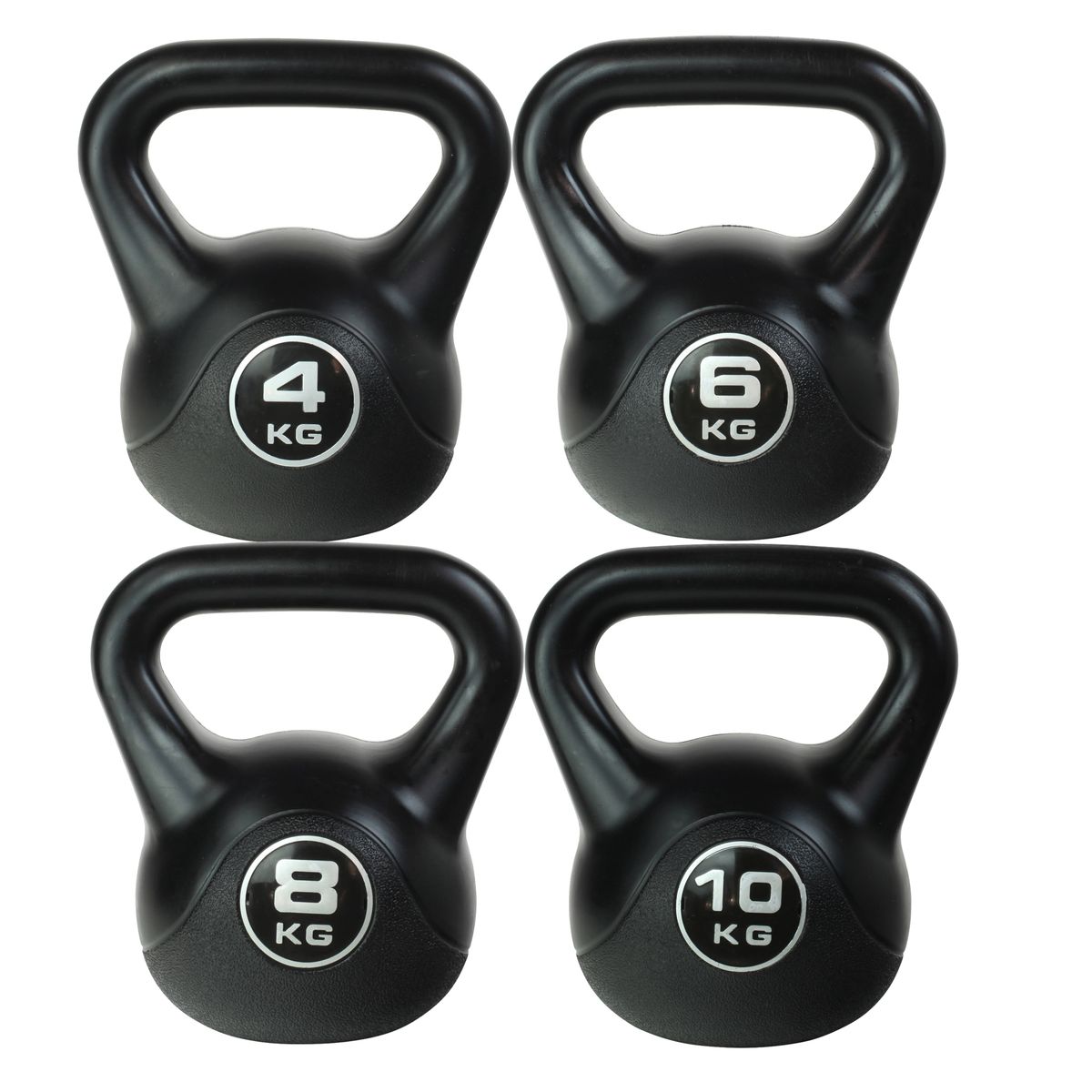 Odin Vinyl Kettlebell PAKKETILBUD (4, 6, 8, 10kg)