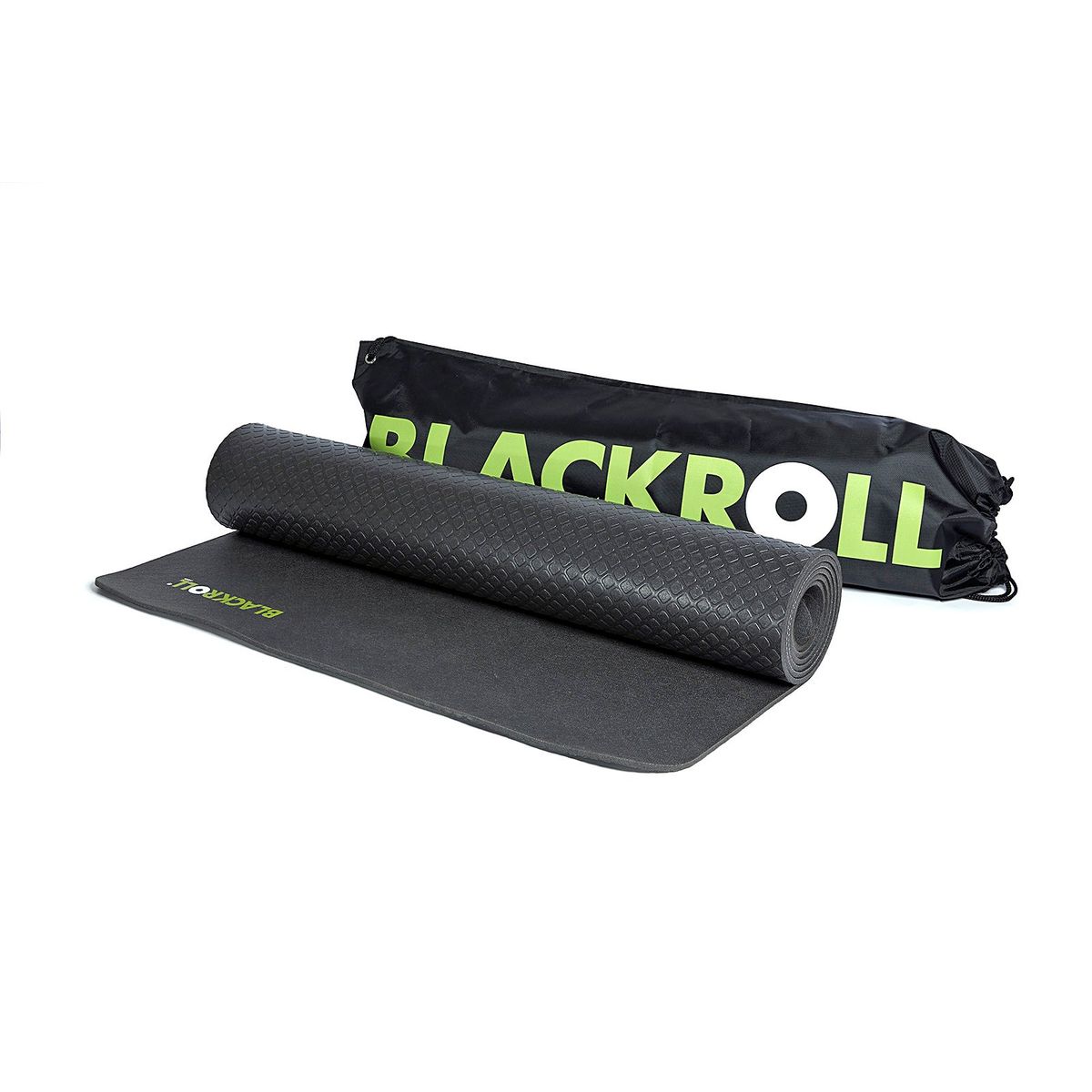 Blackroll Mat Yoga Træningsmåtte Sort