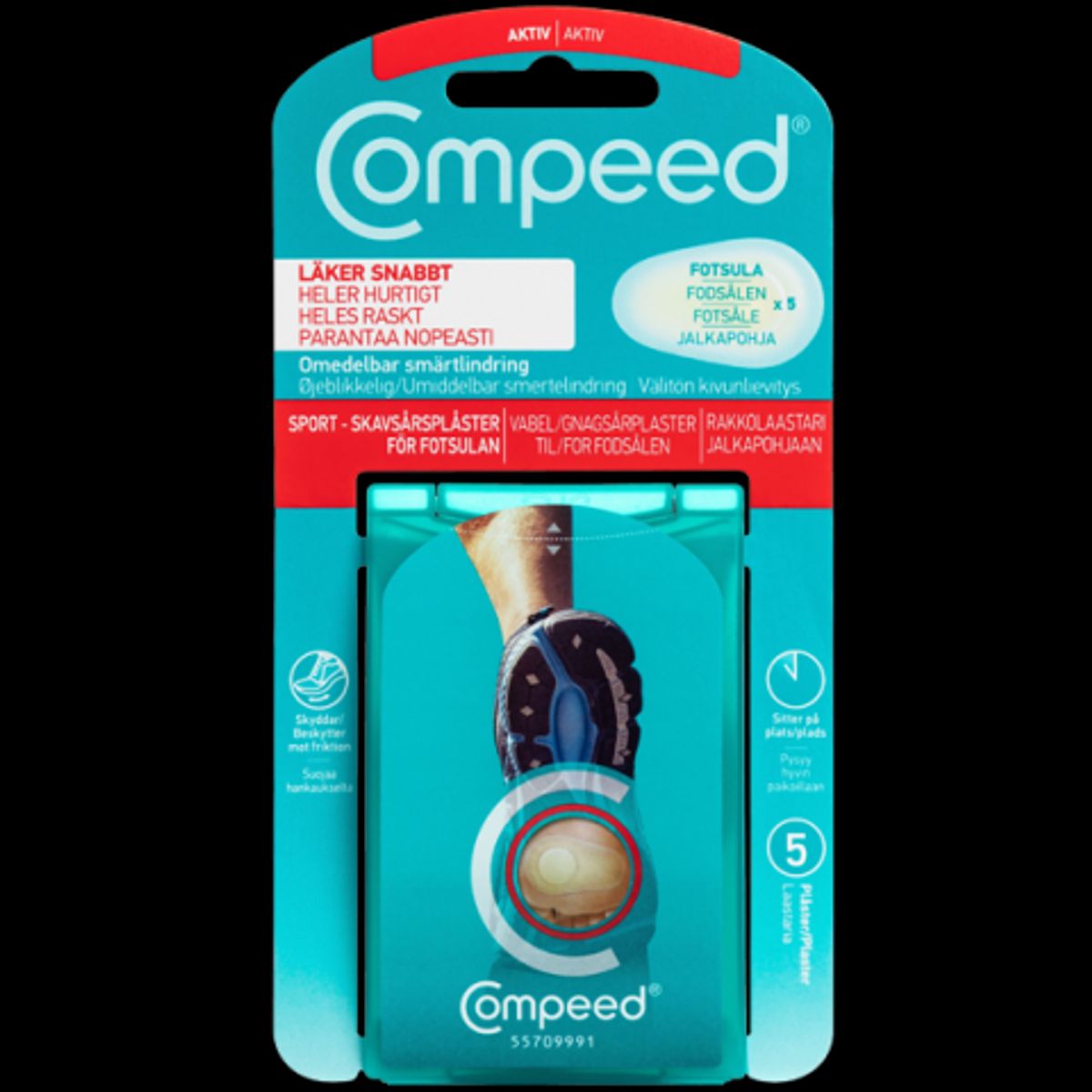 Compeed Sport Vabelplaster Til Under Fødderne