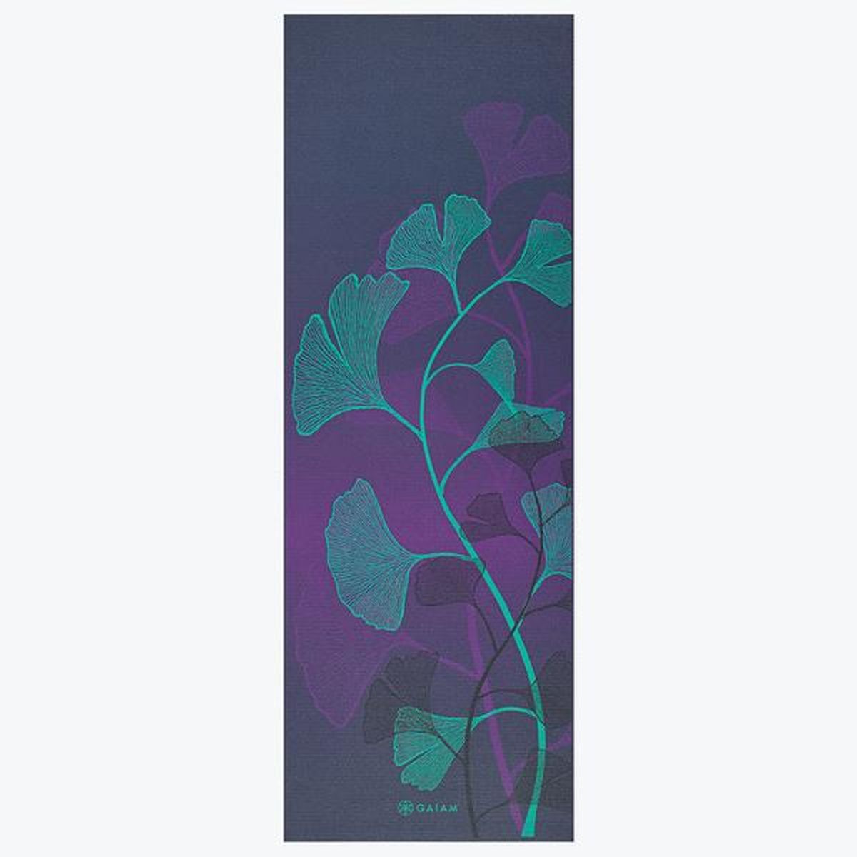 Gaiam Premium Lily Shadows Yoga Mat 6mm