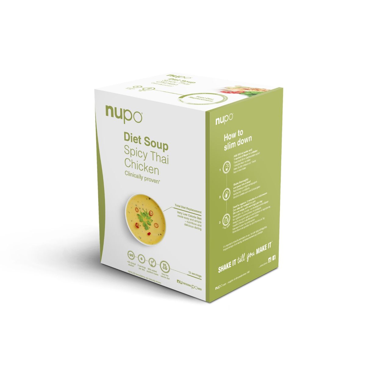 Nupo Diet Soup Spicy Thai Chicken