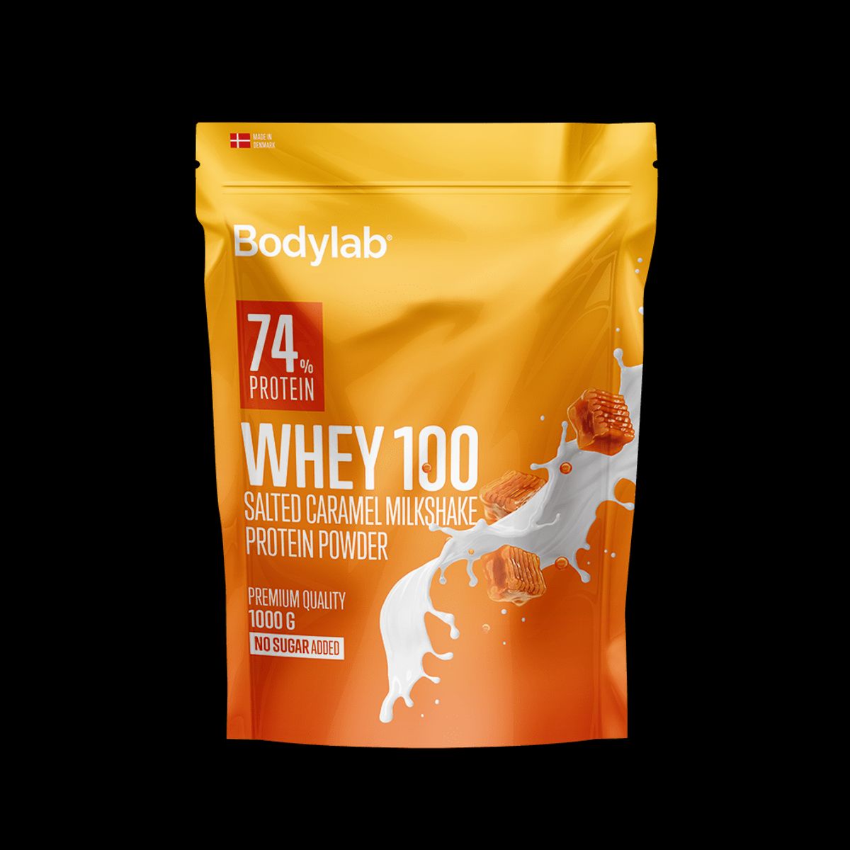 Bodylab Whey 100 Proteinpulver Salted Caramel Milkshake (1 kg)