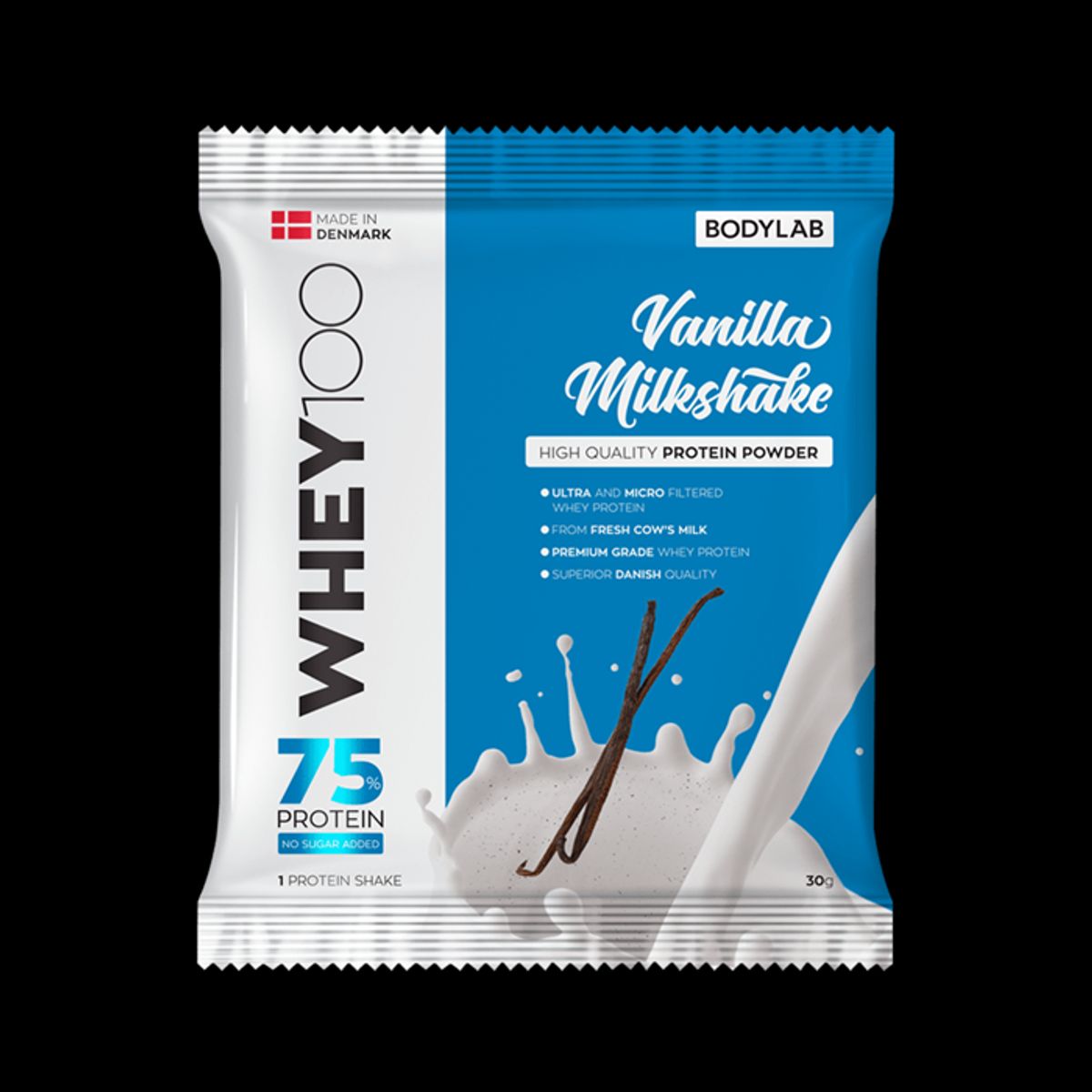 BodyLab Sample Whey 100 Vanilje Milkshake (1 x 30 gram)