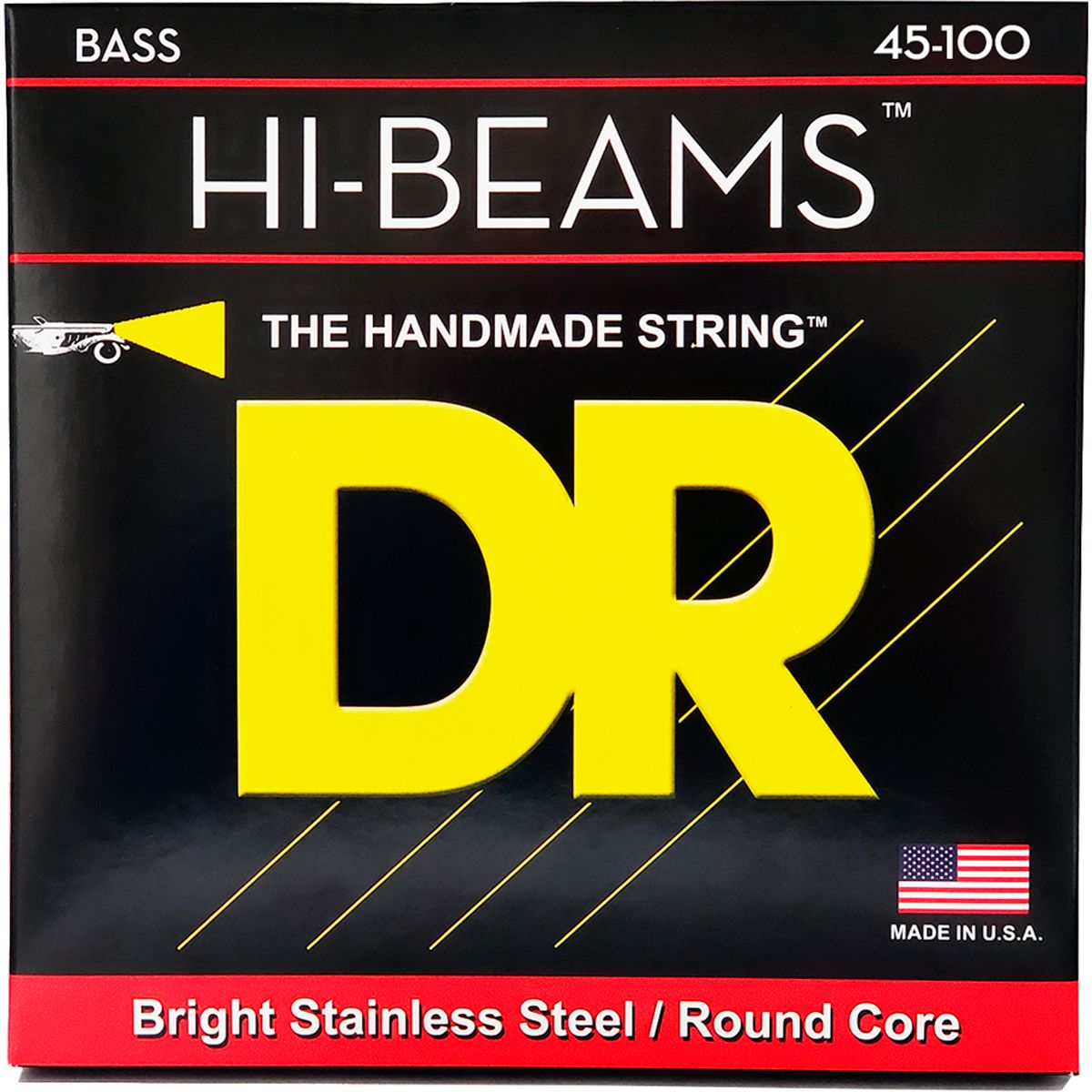 DR Strings MLR-45 Hi-Beams bas-strenge, 045-100