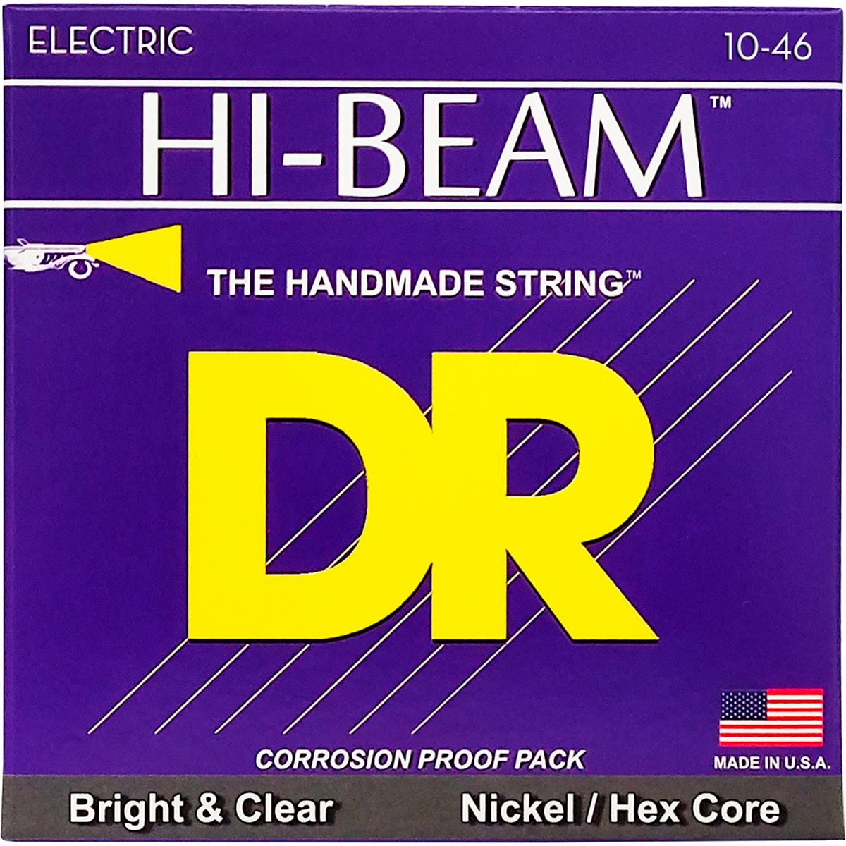 DR Strings MTR-10 Hi-Beam el-guitar-strenge, 010-046