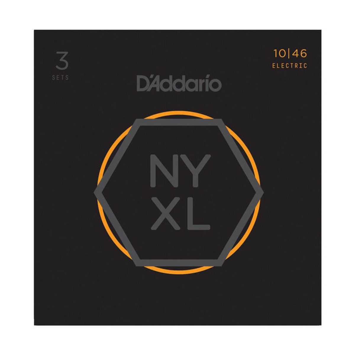 D'Addario NYXL1046-3P el-guitar-strenge, 010-046 (3 sæt)