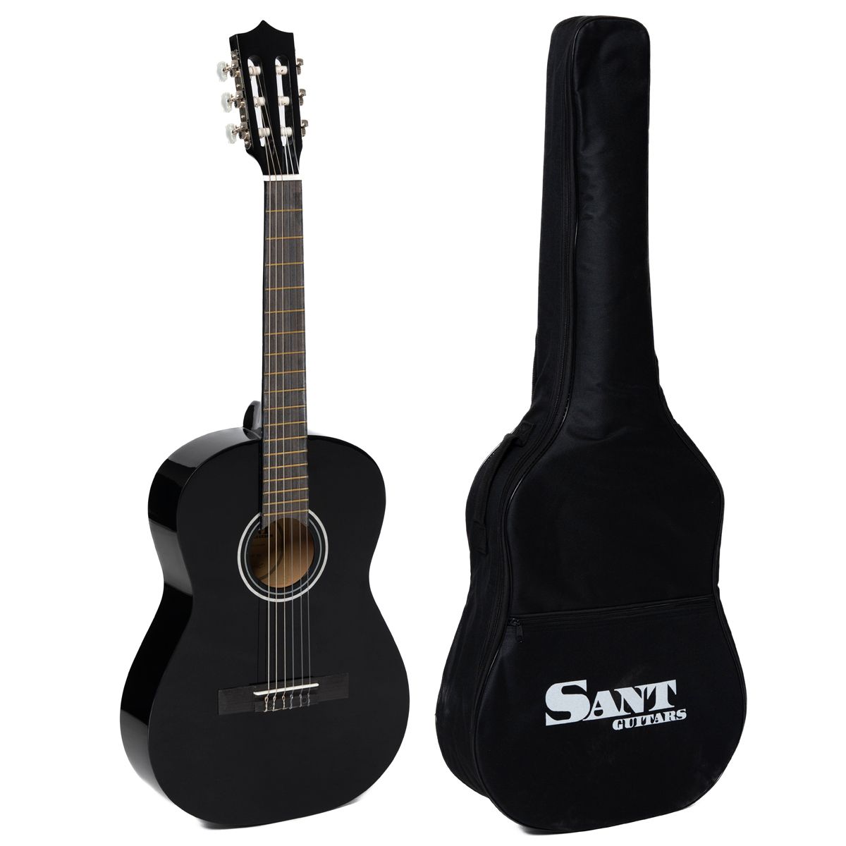 Sant Guitars CJ-36-BK spansk børne-guitar black