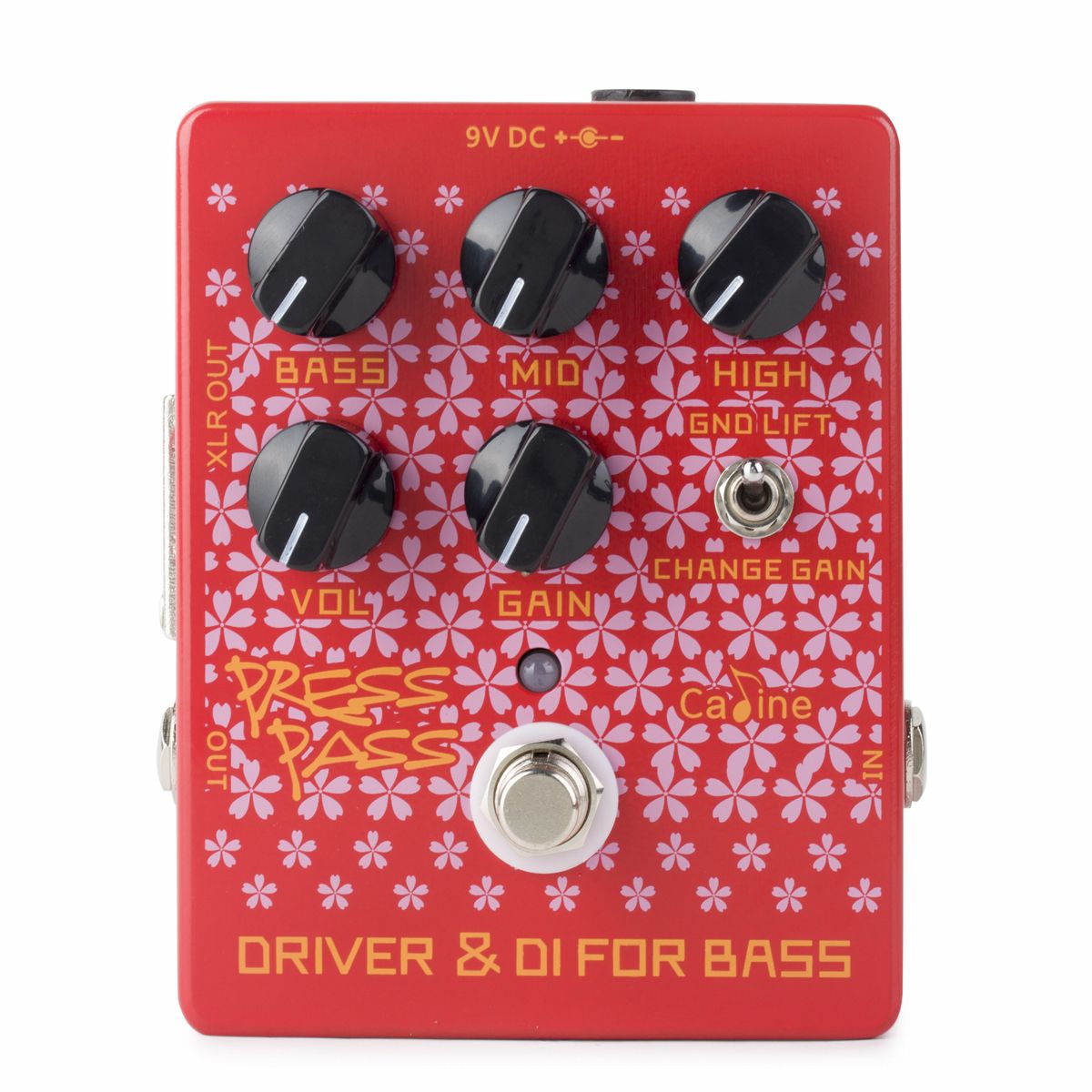 Caline CP-59 Press Pass Driver & DI for Bass baspedal