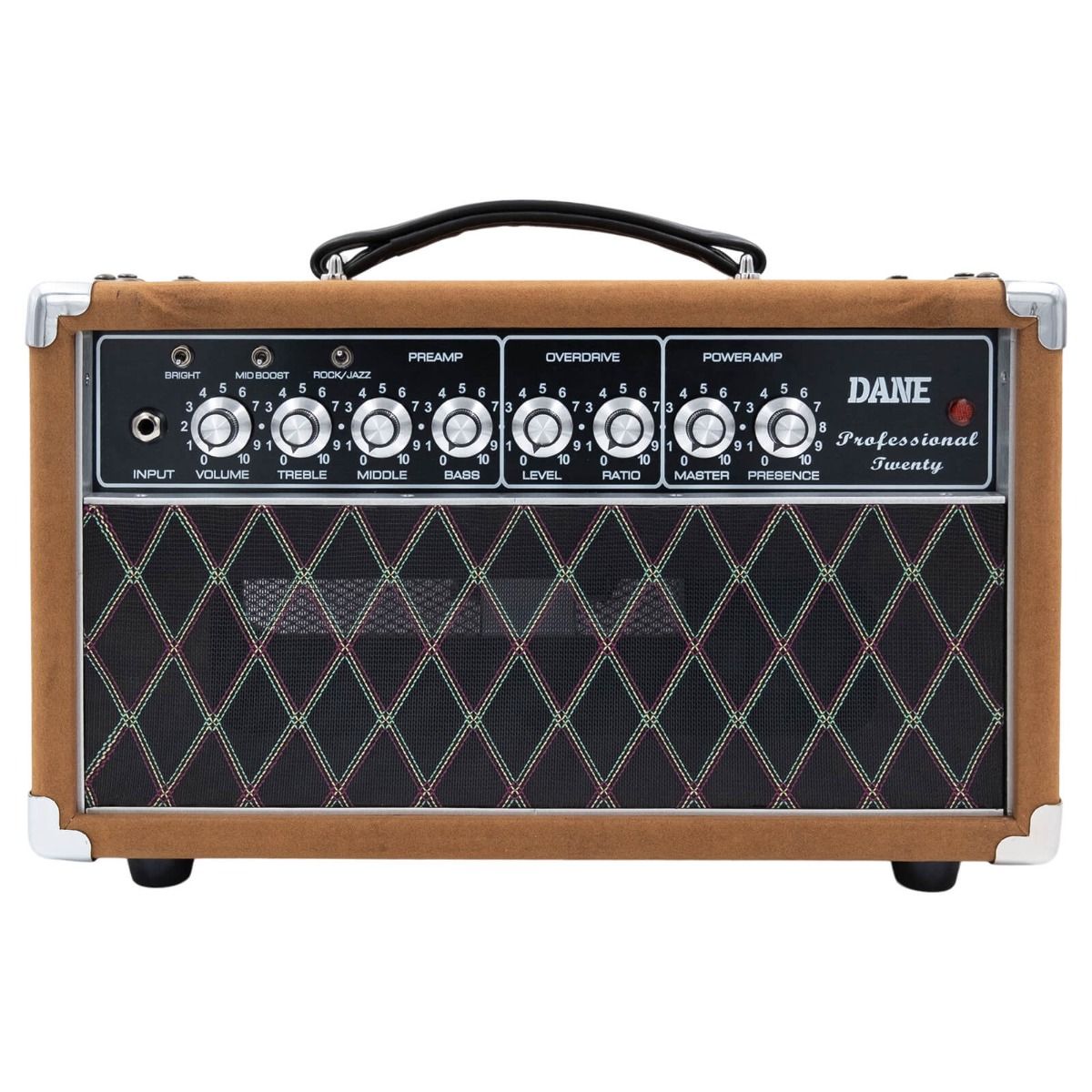 Dane Professional 20 guitarforstærker-top