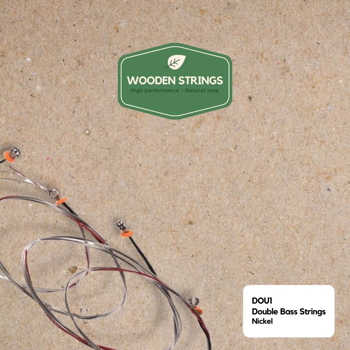 Wooden strings DOU1 kontrabas-strenge