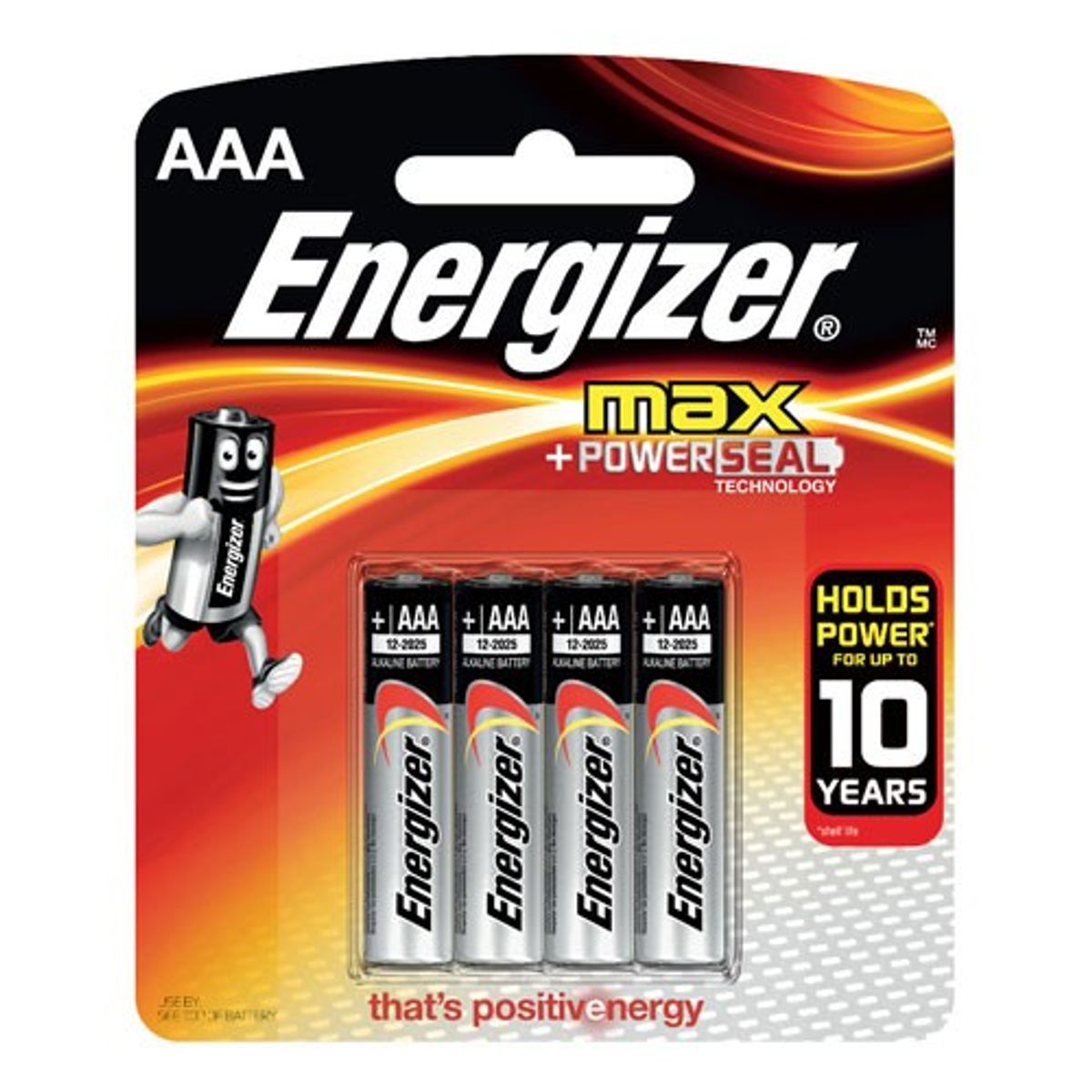 Energizer Max AAA batterier (4 stk)