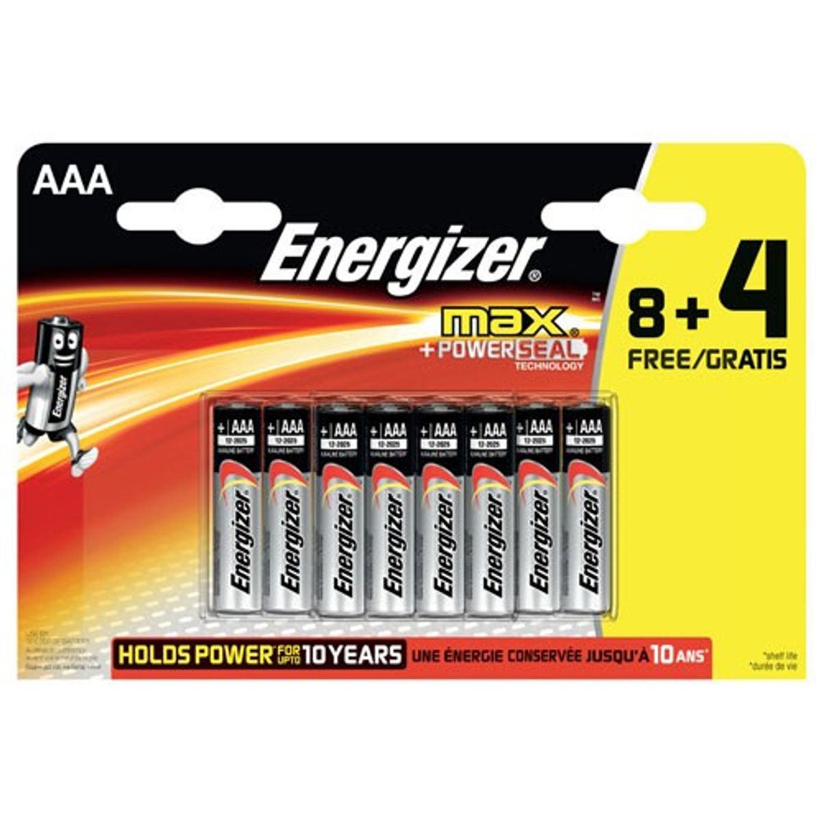 Energizer Max AAA batterier (12 stk)