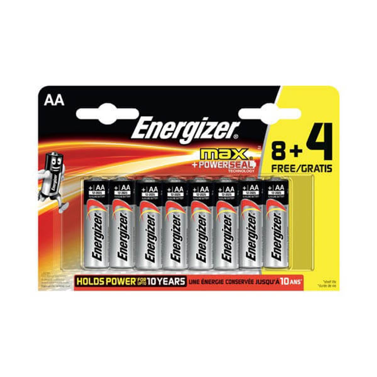 Energizer Max AA batterier (12 stk)