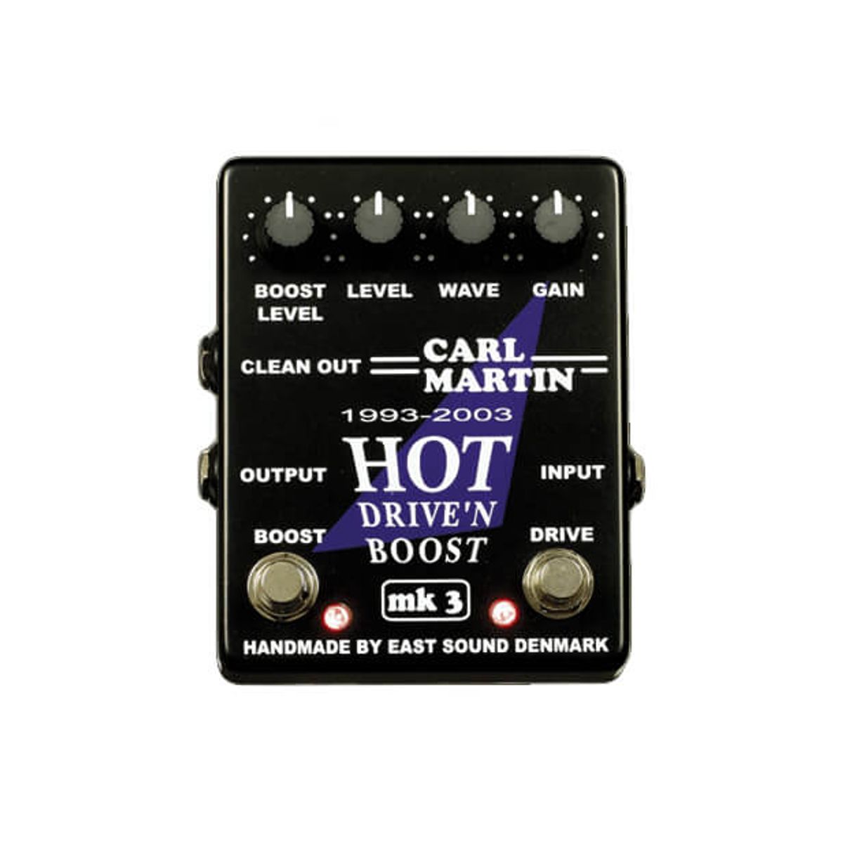 Carl Martin Hot Drive'n Boost MK3 guitar-effekt-pedal