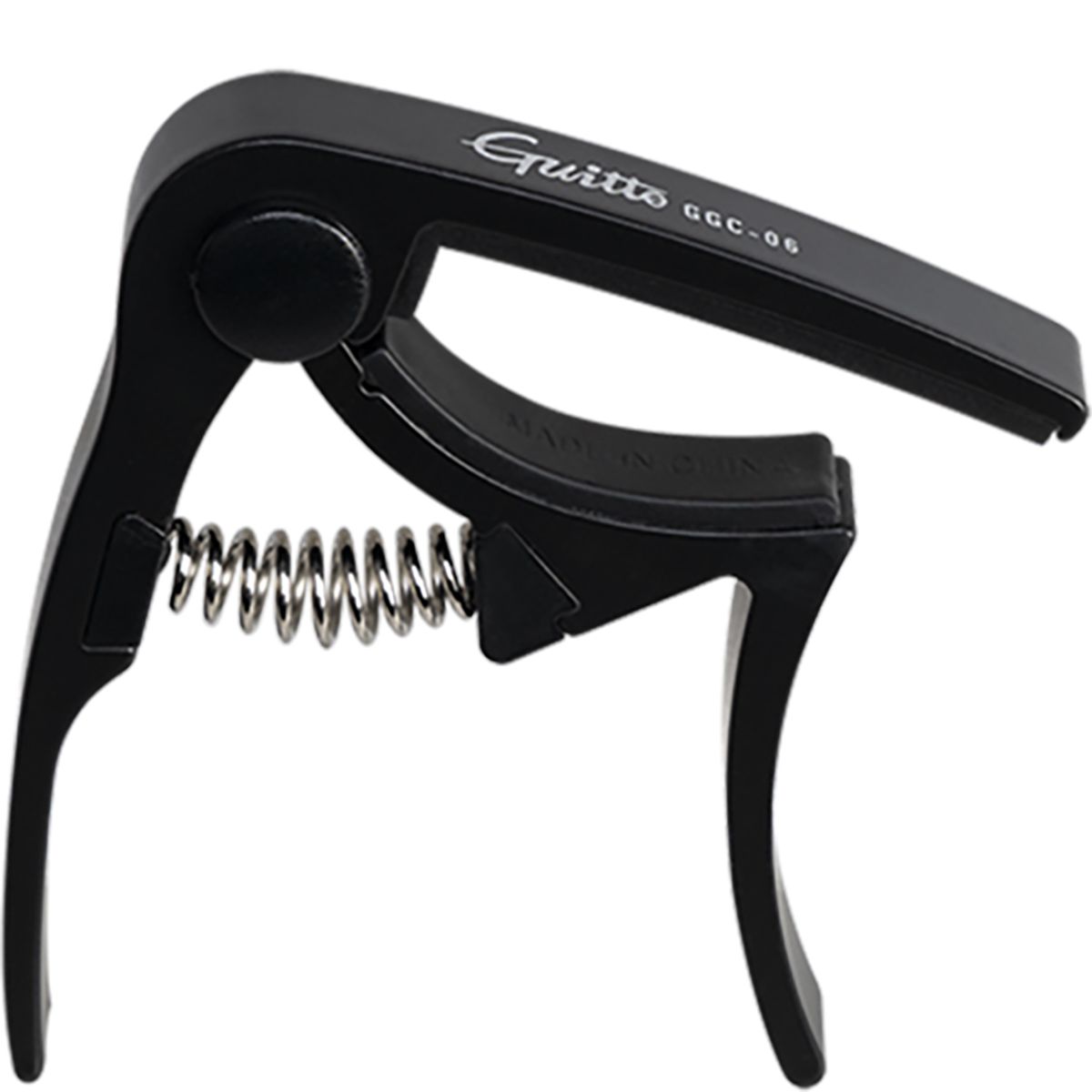 Guitto GGC-06 capo til elguitar og westernguitar black