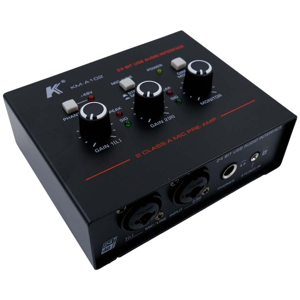 K KM-A102 audio interface