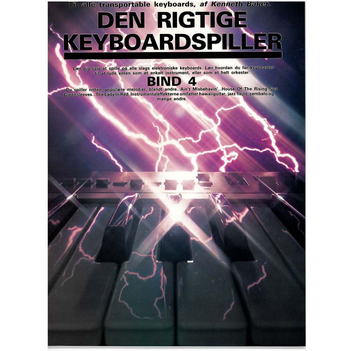 Den rigtige keyboardspiller 4 lærebog