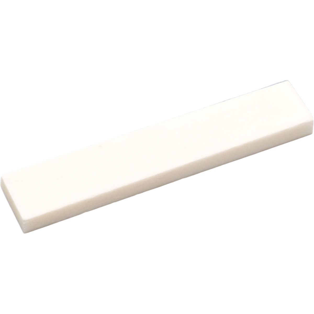 Santana White Bone Blank 52 sadel til guitar, 52 x 10 x 3,5 mm.