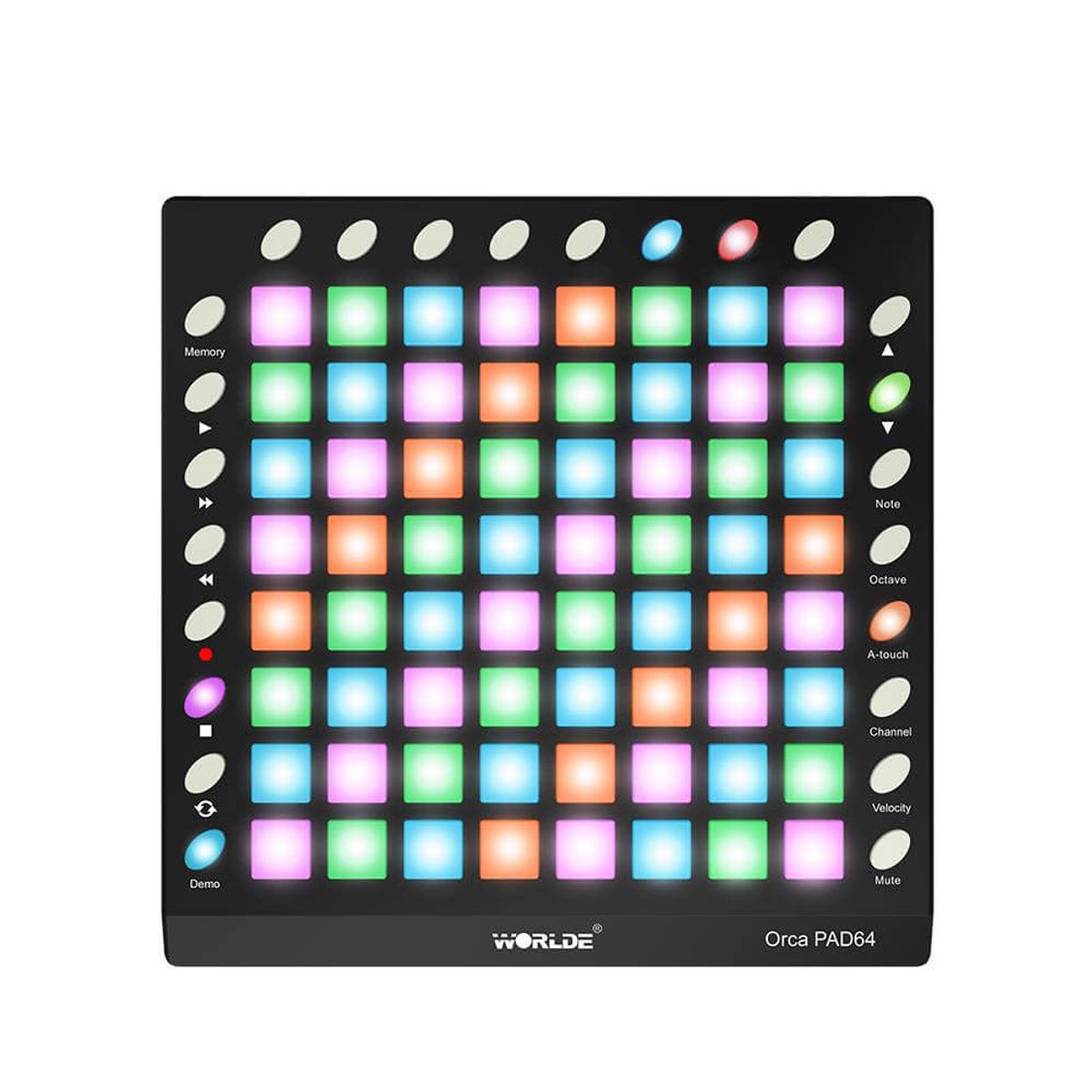 Worlde Orca Pad 64-A midi controller